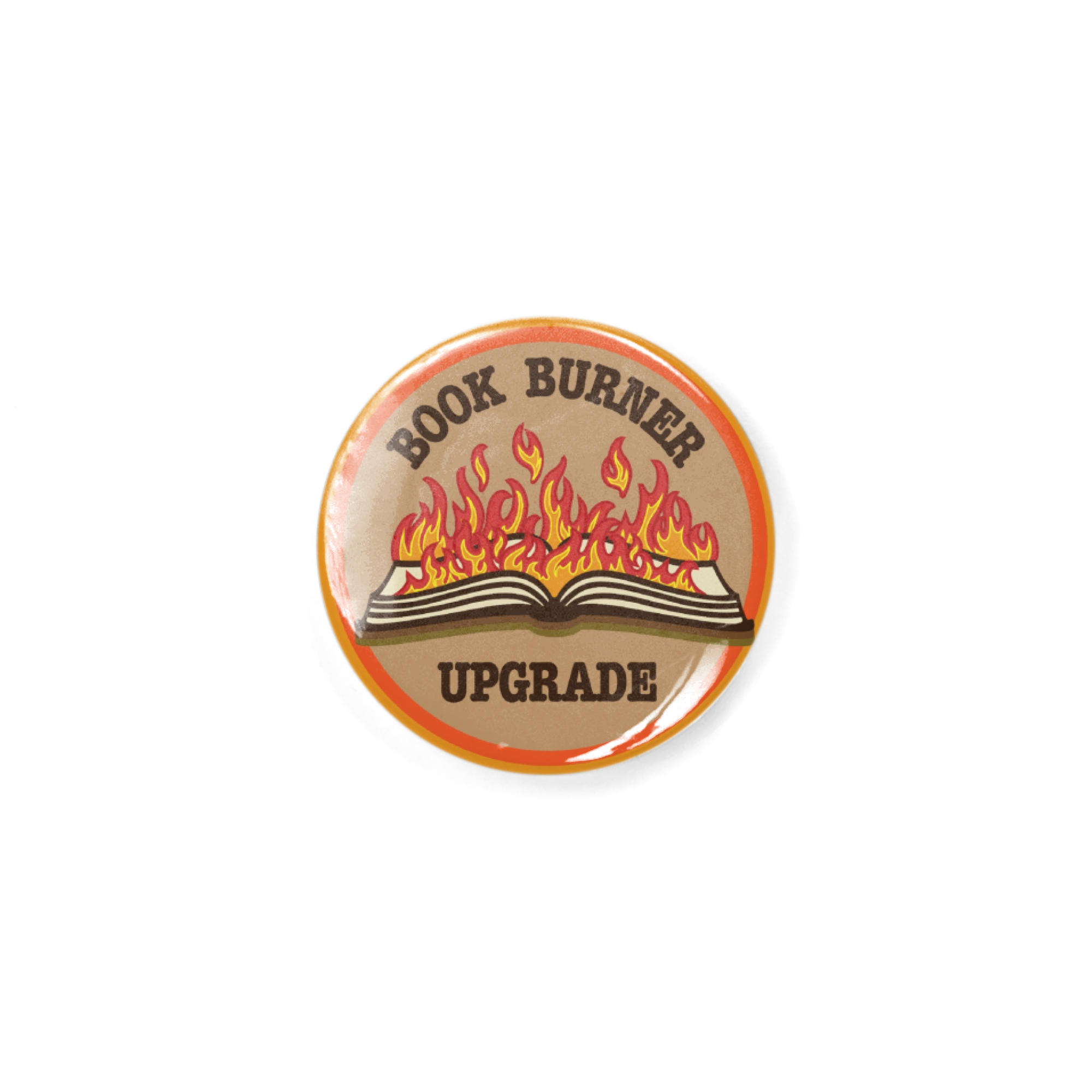 Book Burner Upgrade Patch Button