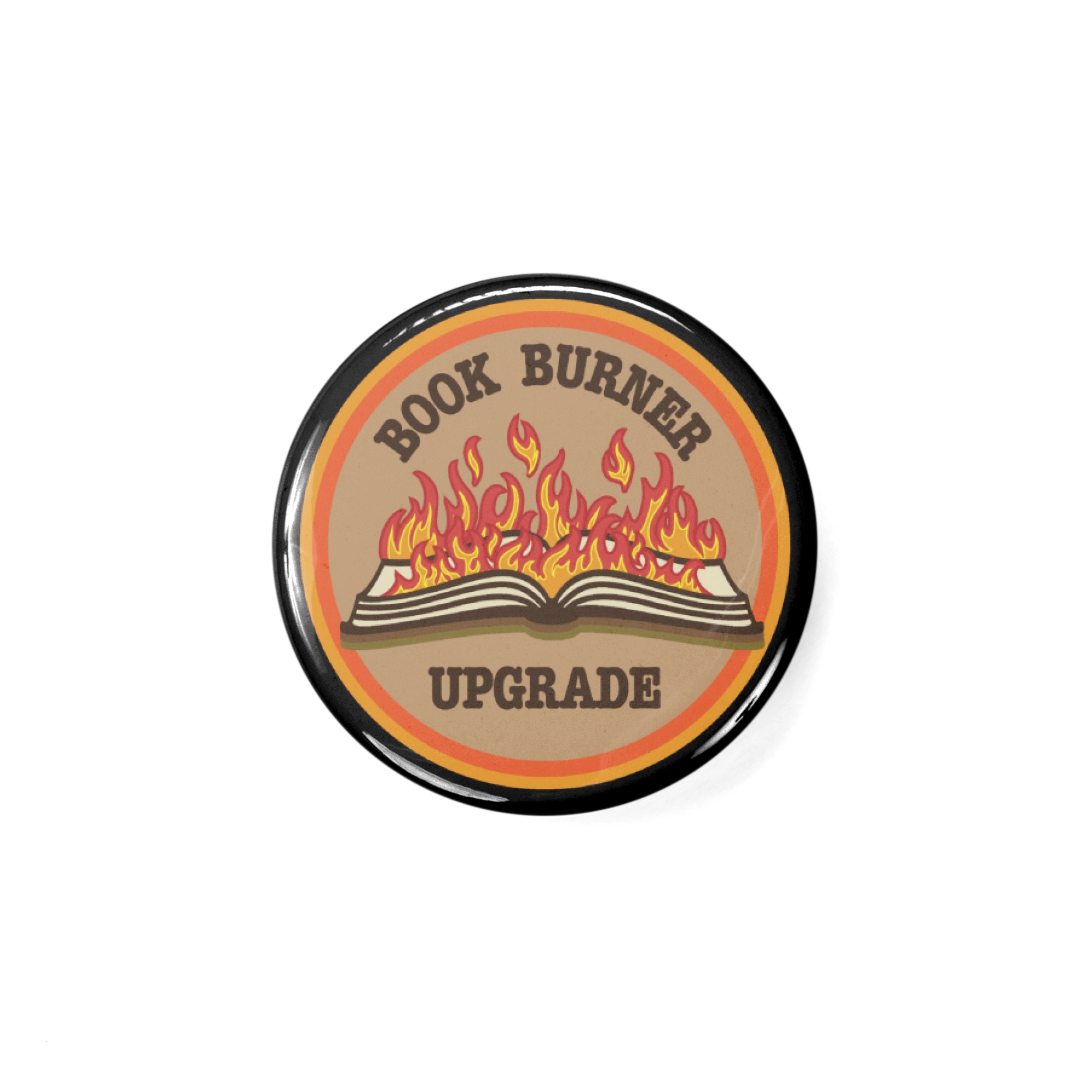 Book Burner Upgrade Patch Button