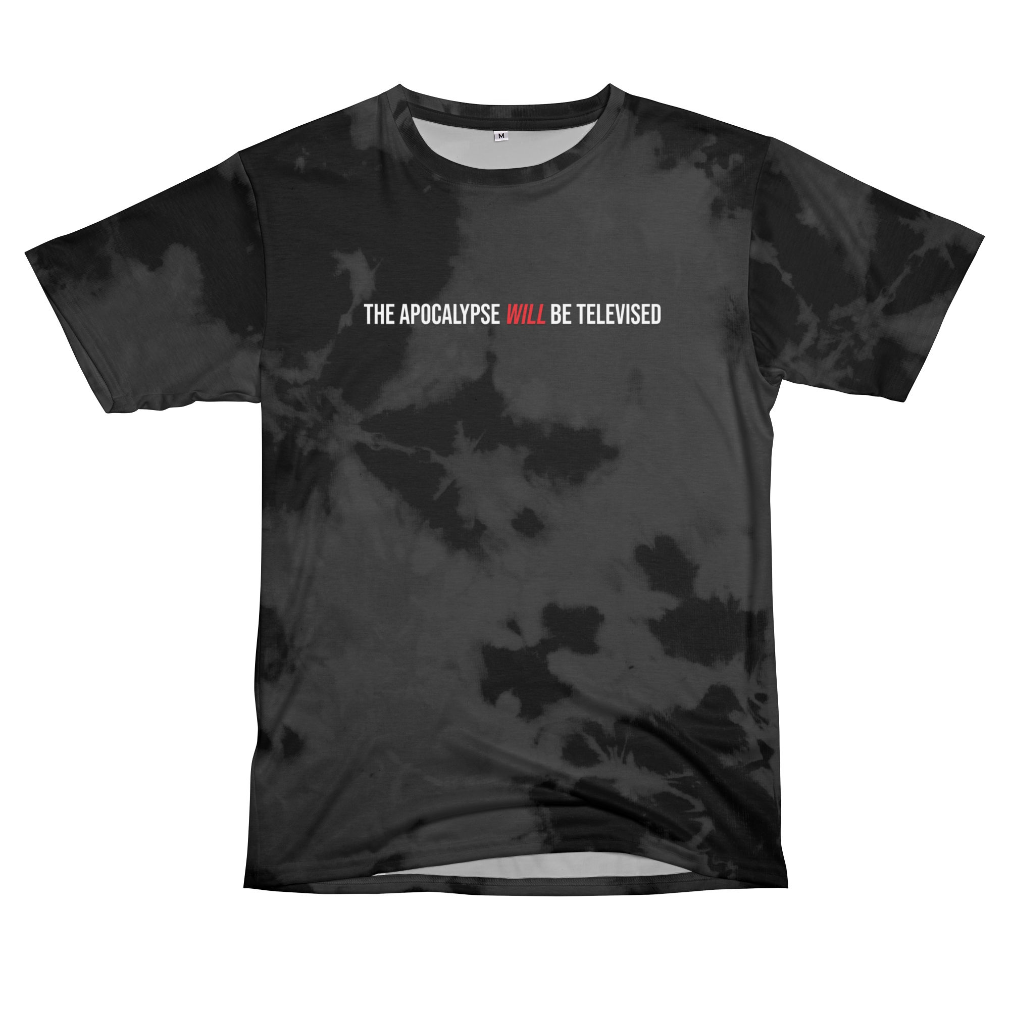 The Apocalypse Will Be Televised Cut & Sew T-Shirt