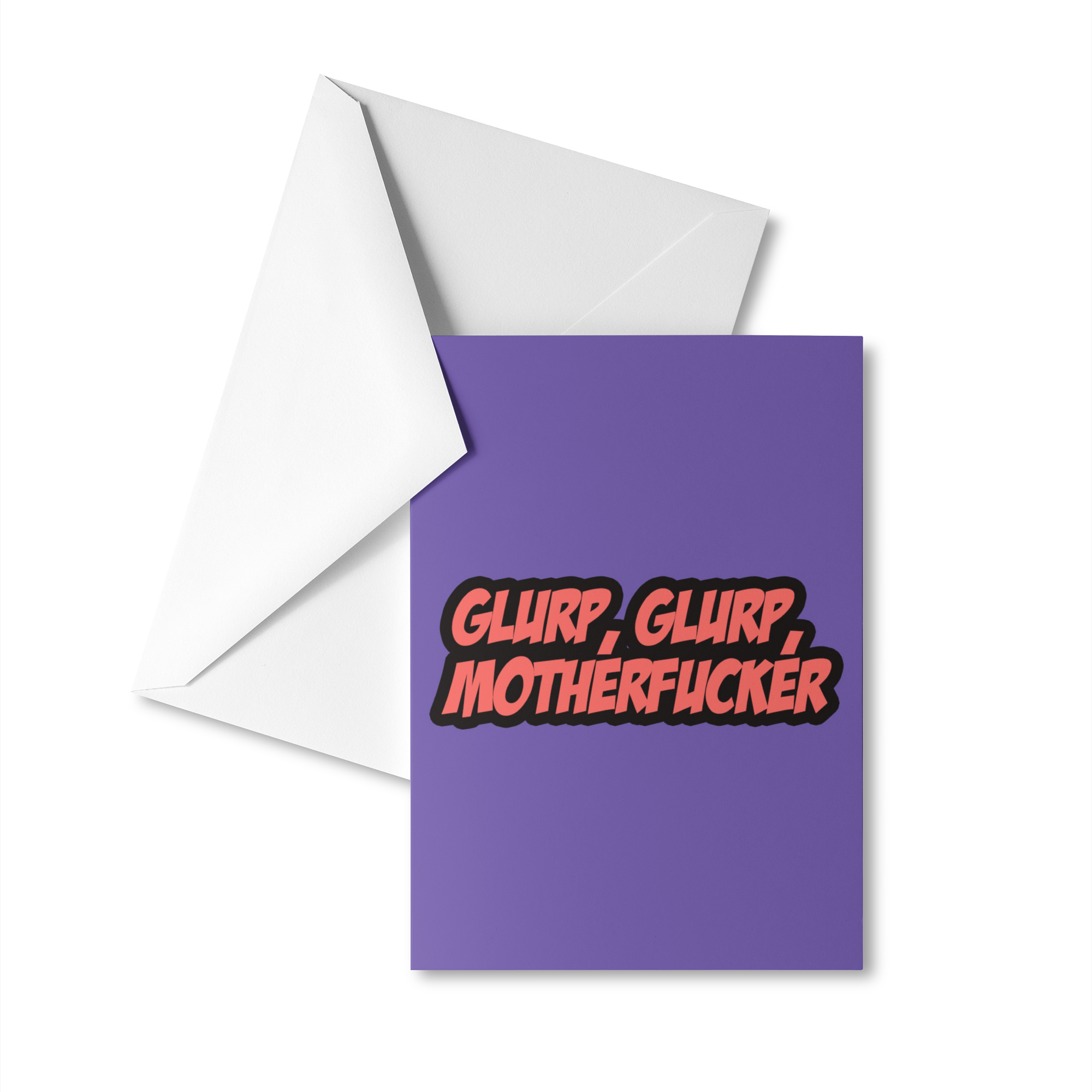 GlurpGlurp Greeting Card