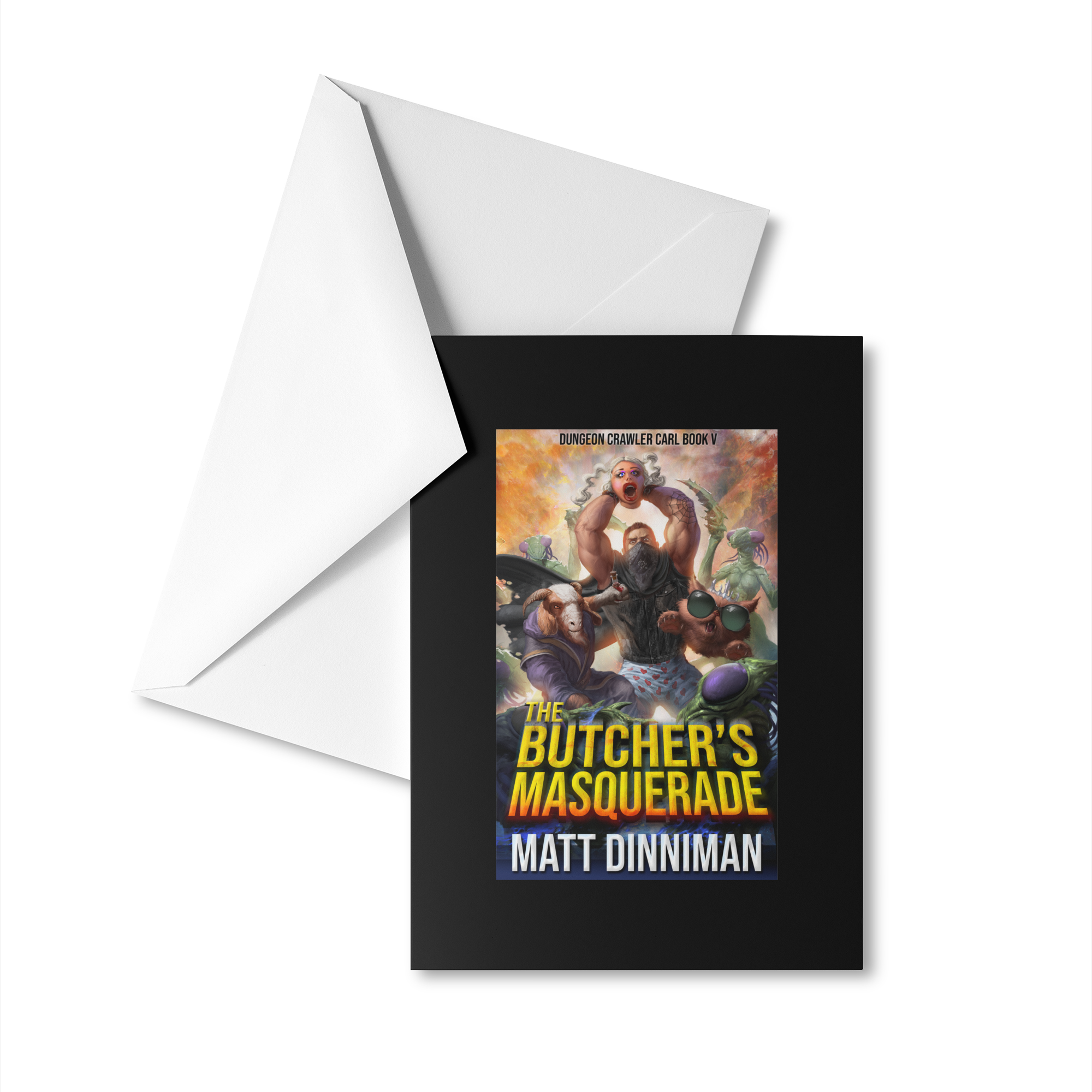 Book 5, The Butcher's Masquerade Greeting Card