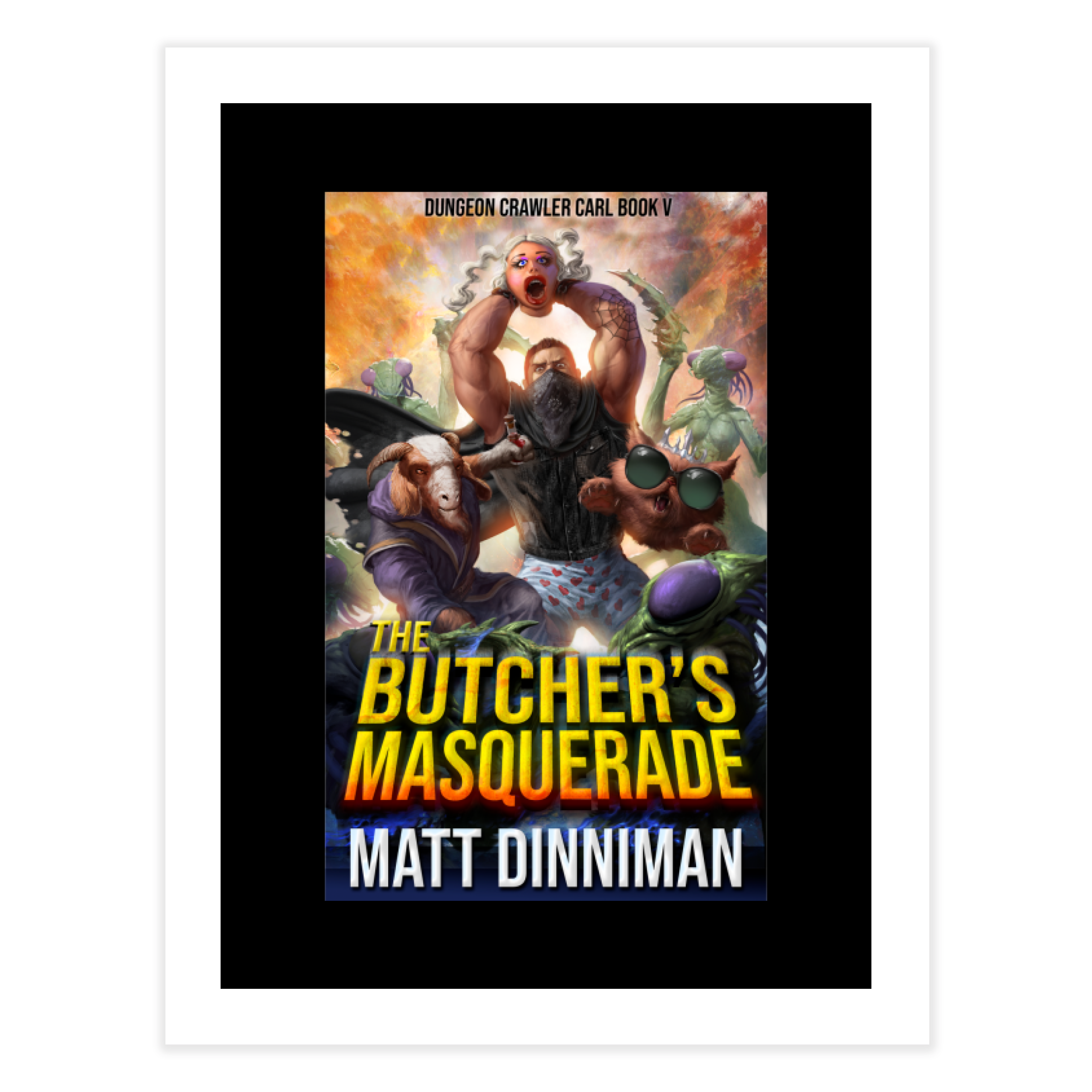 Book 5, The Butcher's Masquerade Fine Art Print