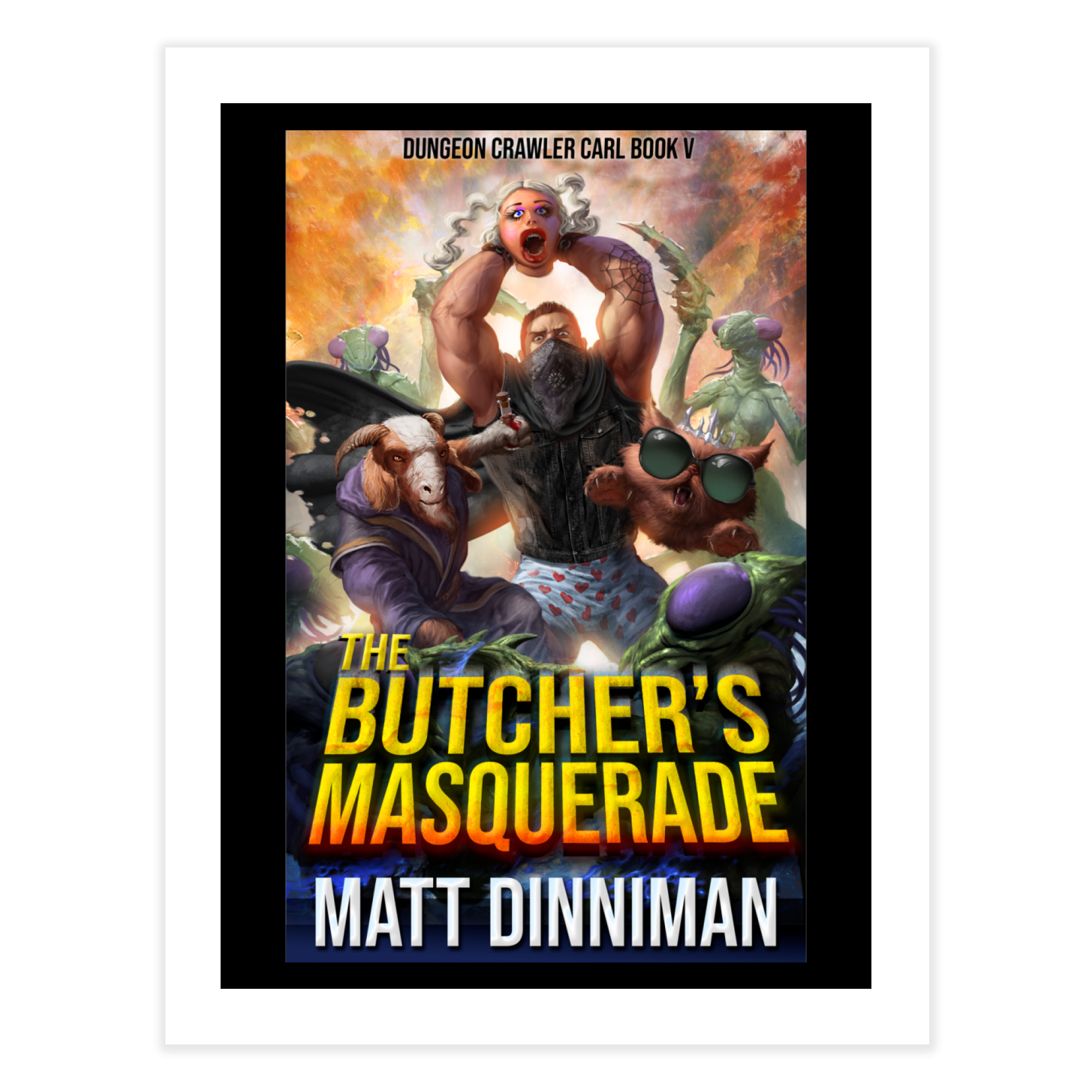 Book 5, The Butcher's Masquerade Fine Art Print
