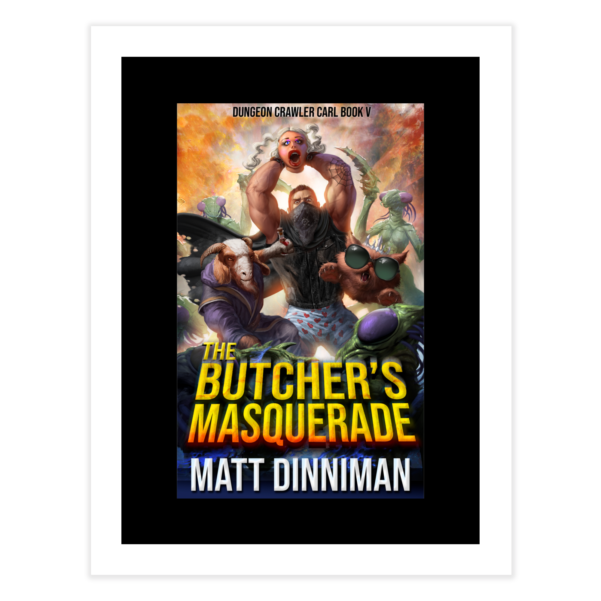 Book 5, The Butcher's Masquerade Fine Art Print