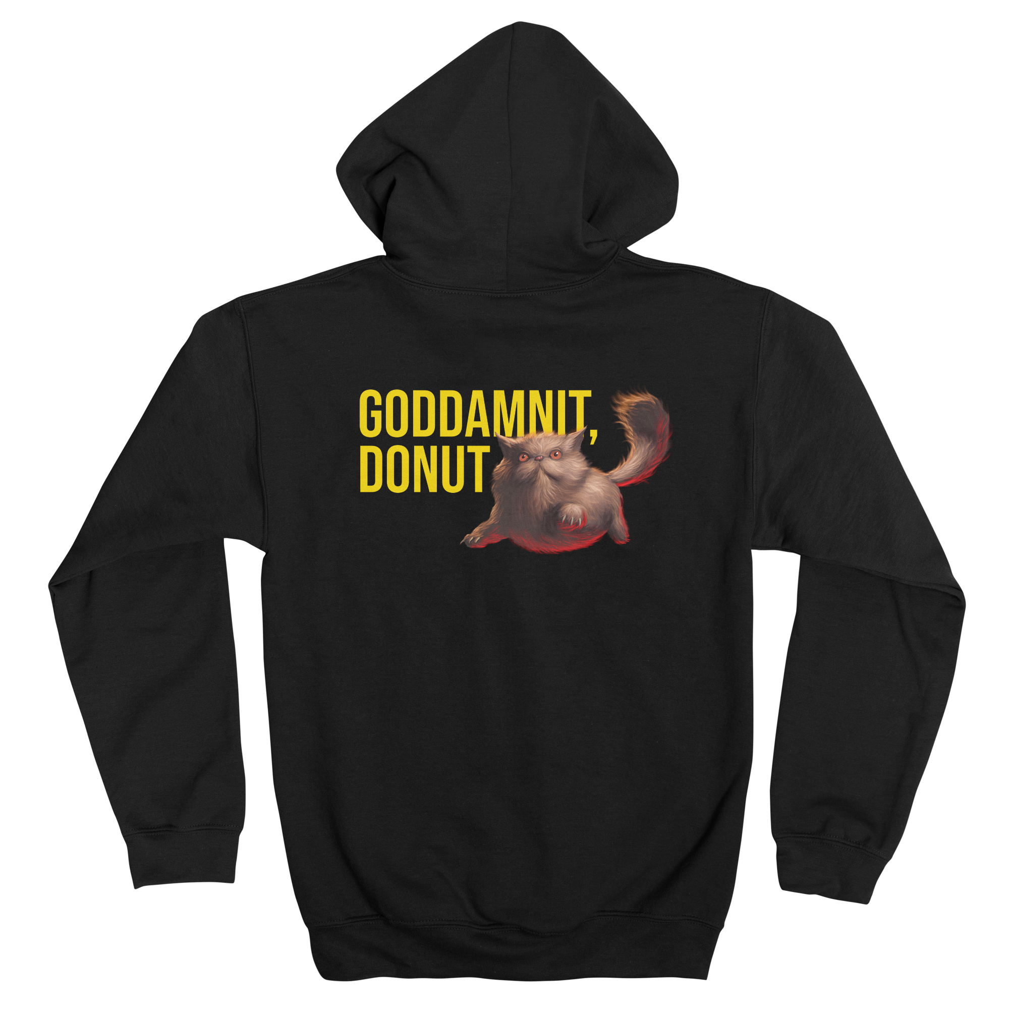 Donut Zip-Up Hoodie Classic Fleece