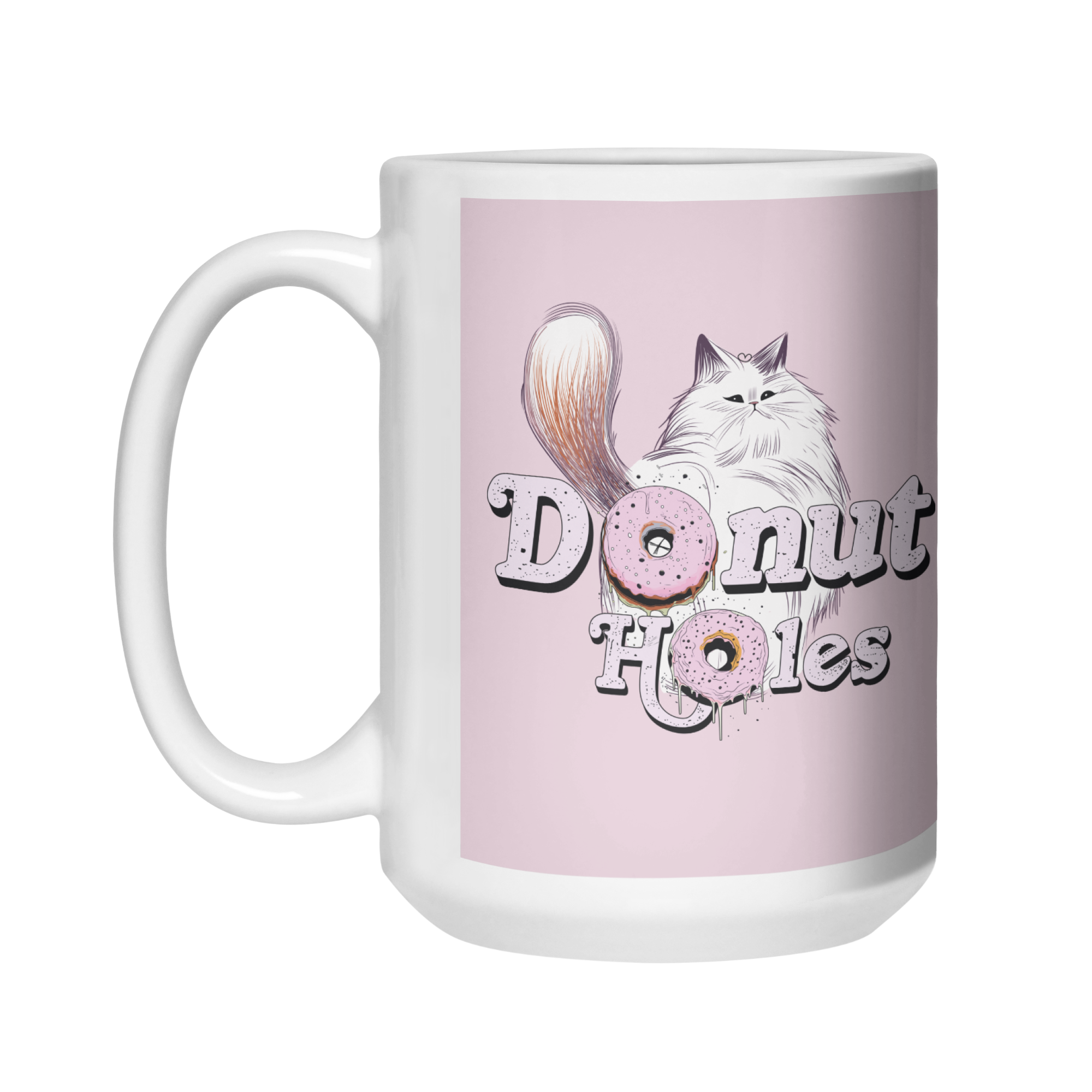 Donut Holes Unofficial Fan Club Logo Mug