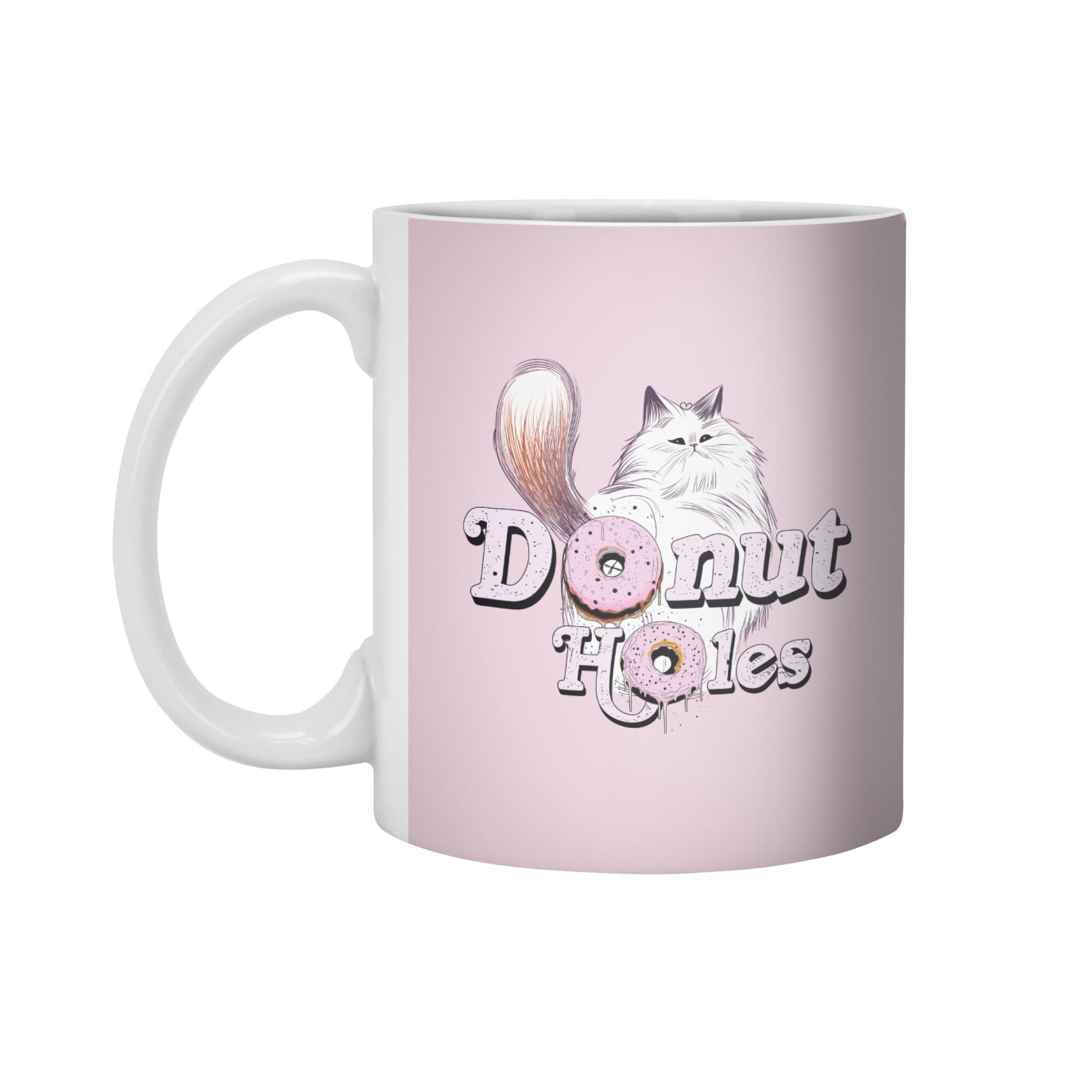 Donut Holes Unofficial Fan Club Logo Mug