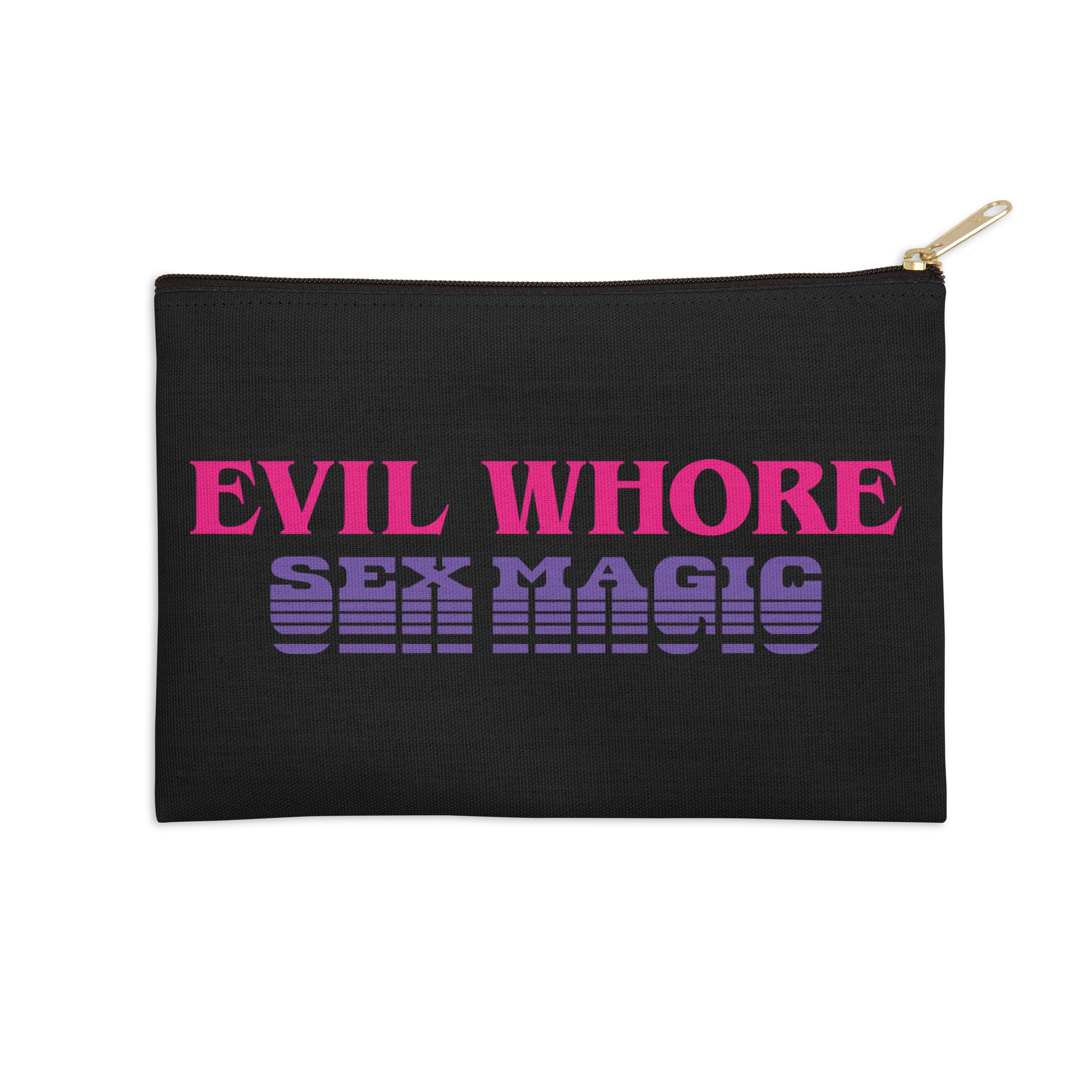 Evil Whore Sex Magic Zip Pouch