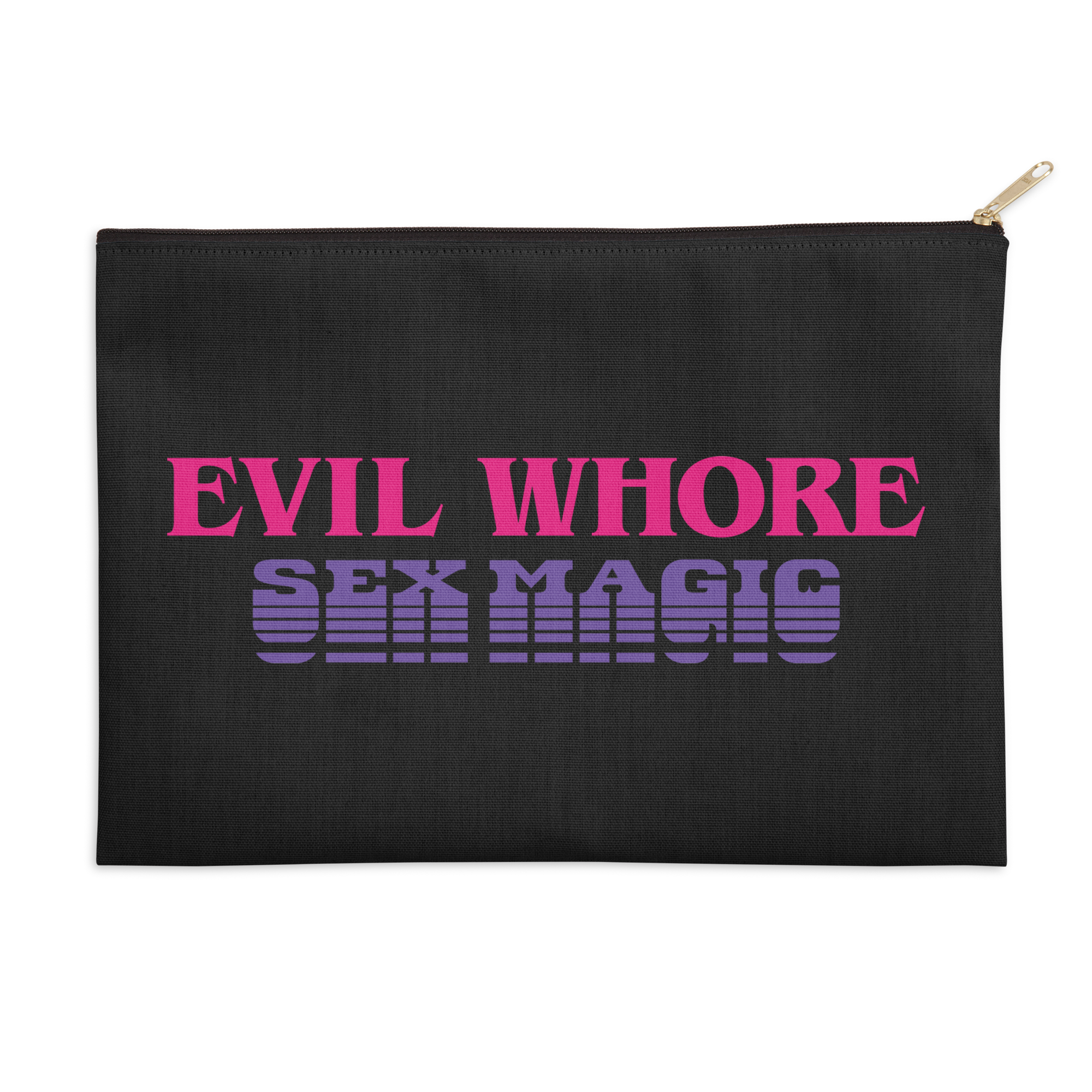 Evil Whore Sex Magic Zip Pouch