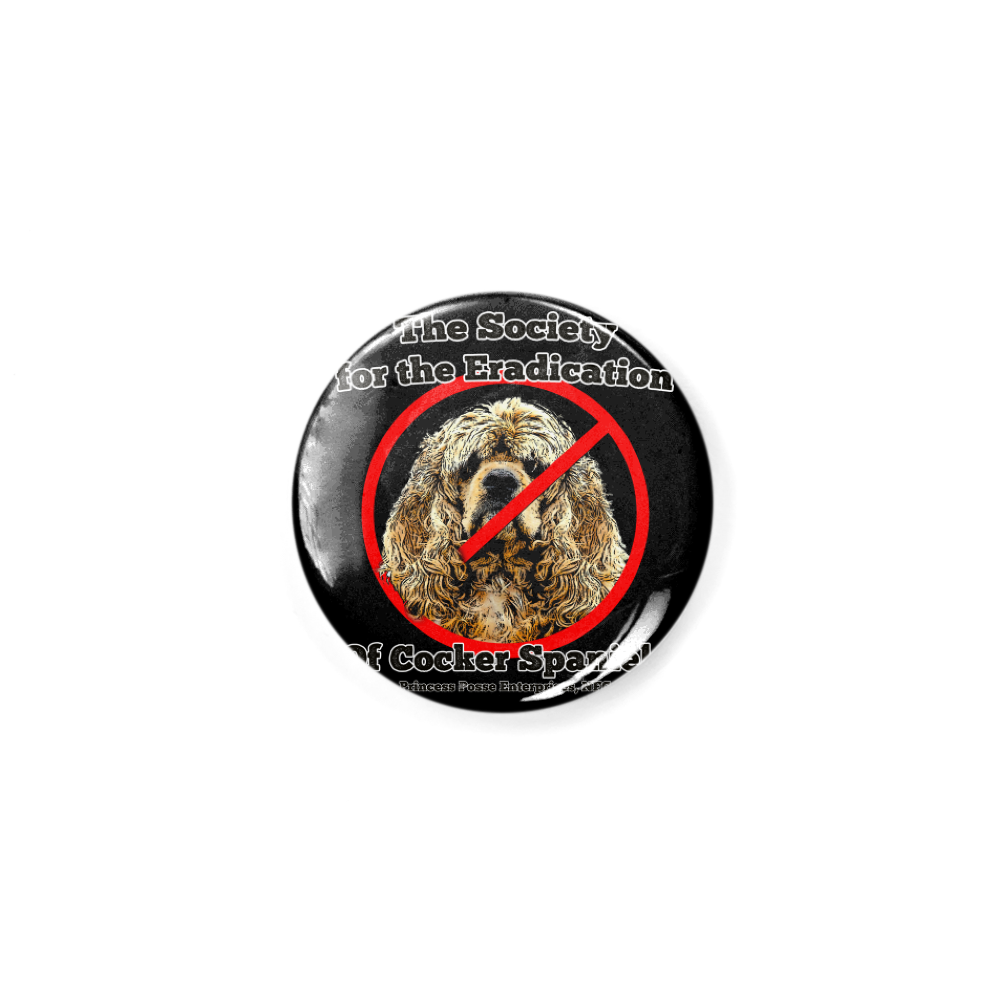 Cocker Spaniel Button