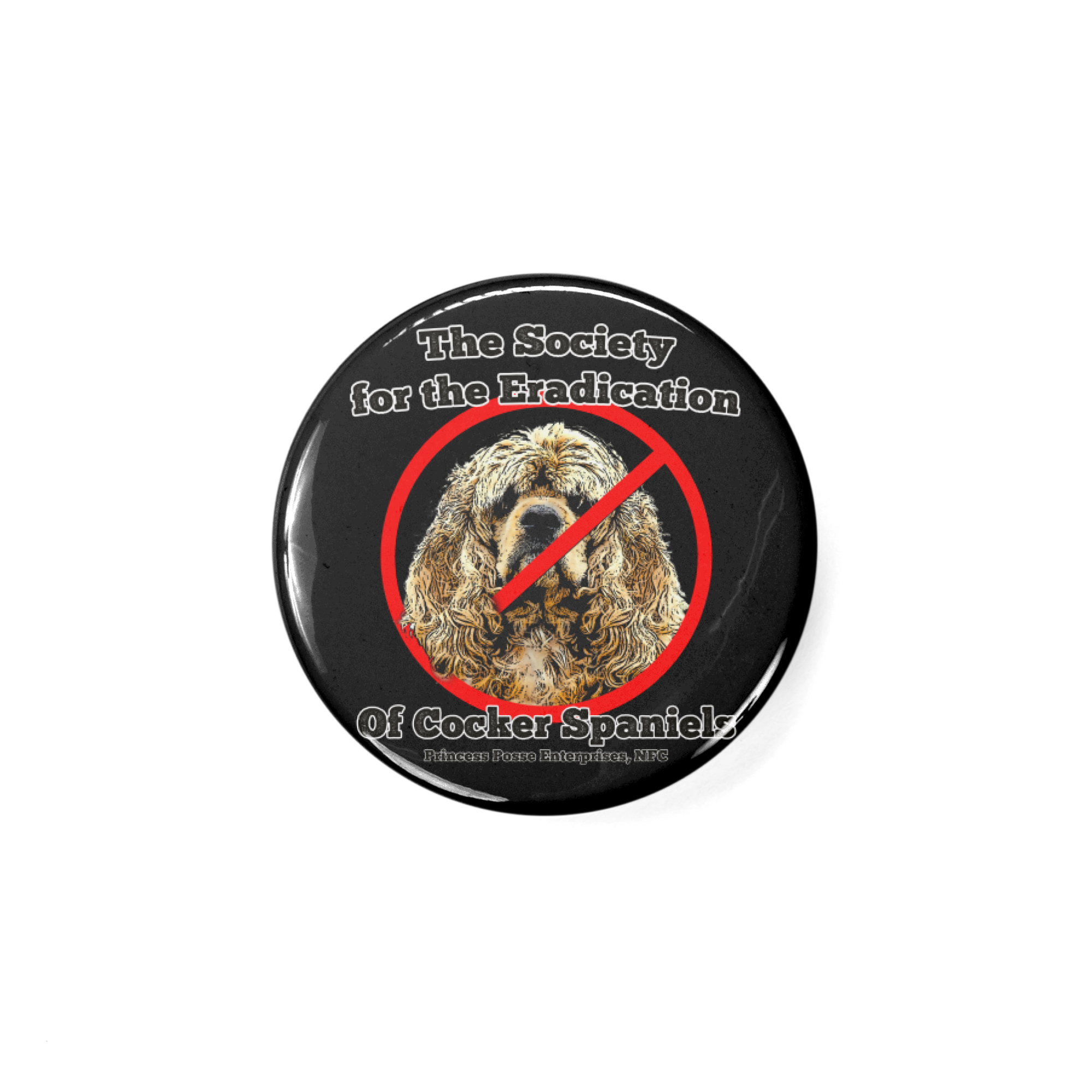 Cocker Spaniel Button