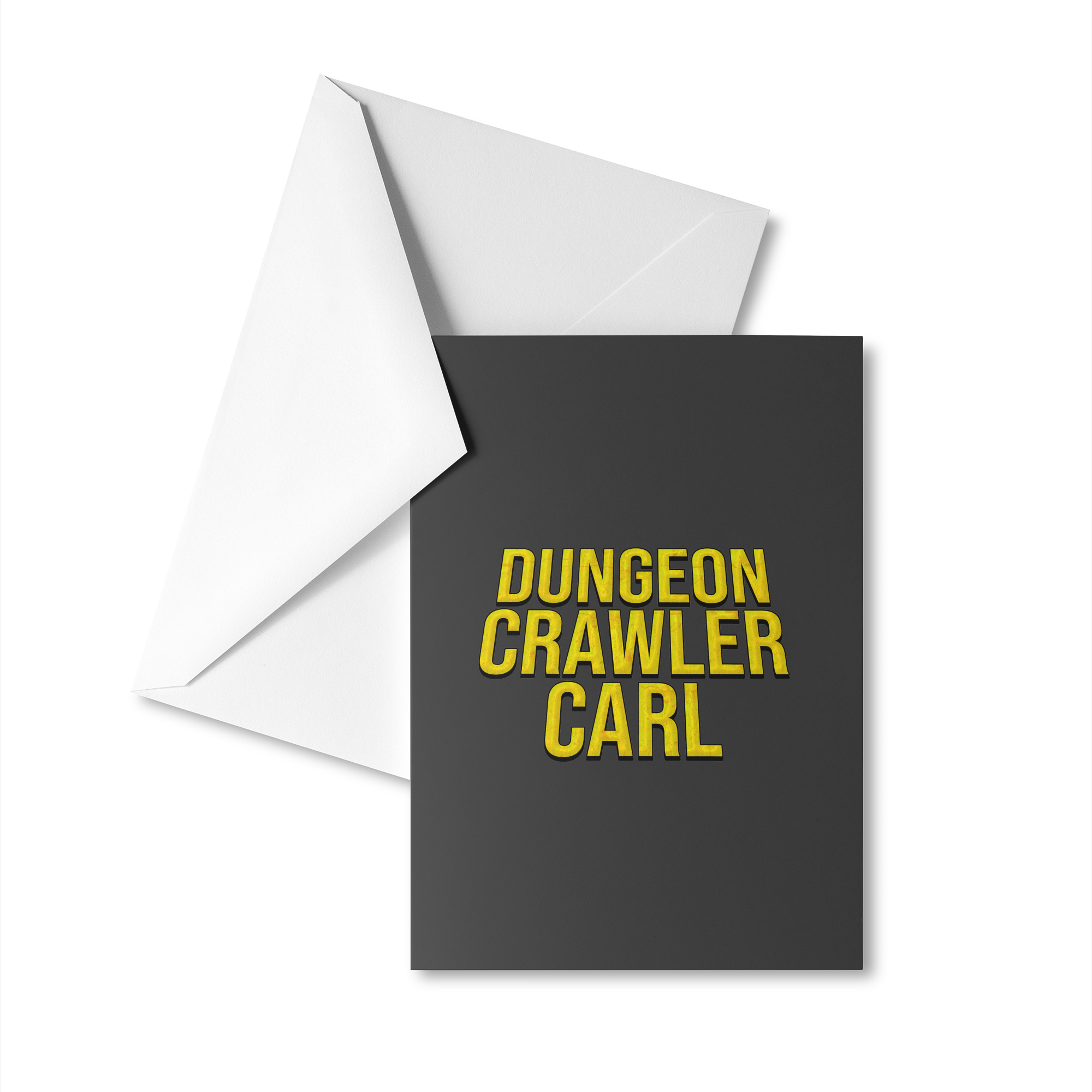Dungeon Crawler Carl Logo Greeting Card