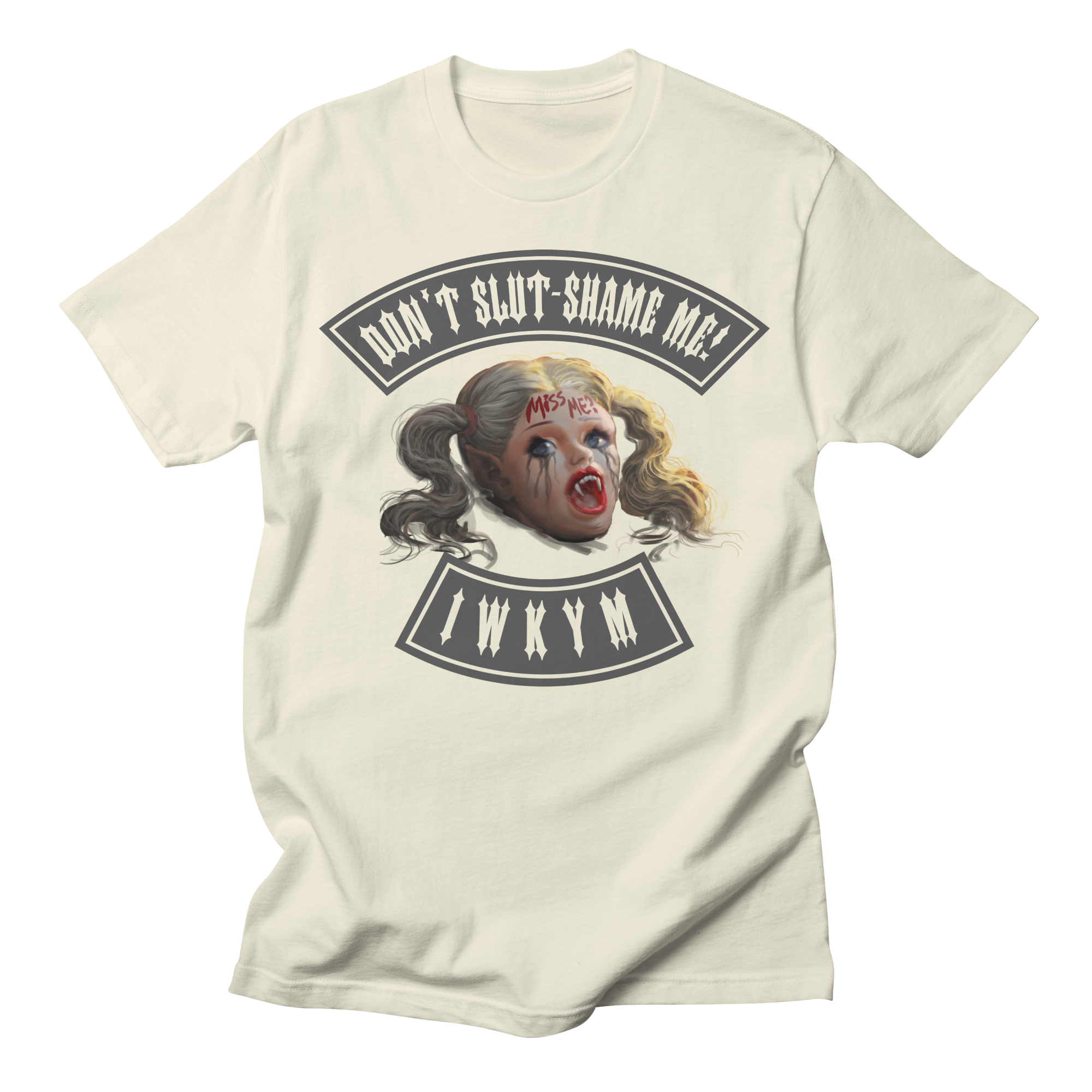 Samantha (Grey Ink) Regular T-Shirt