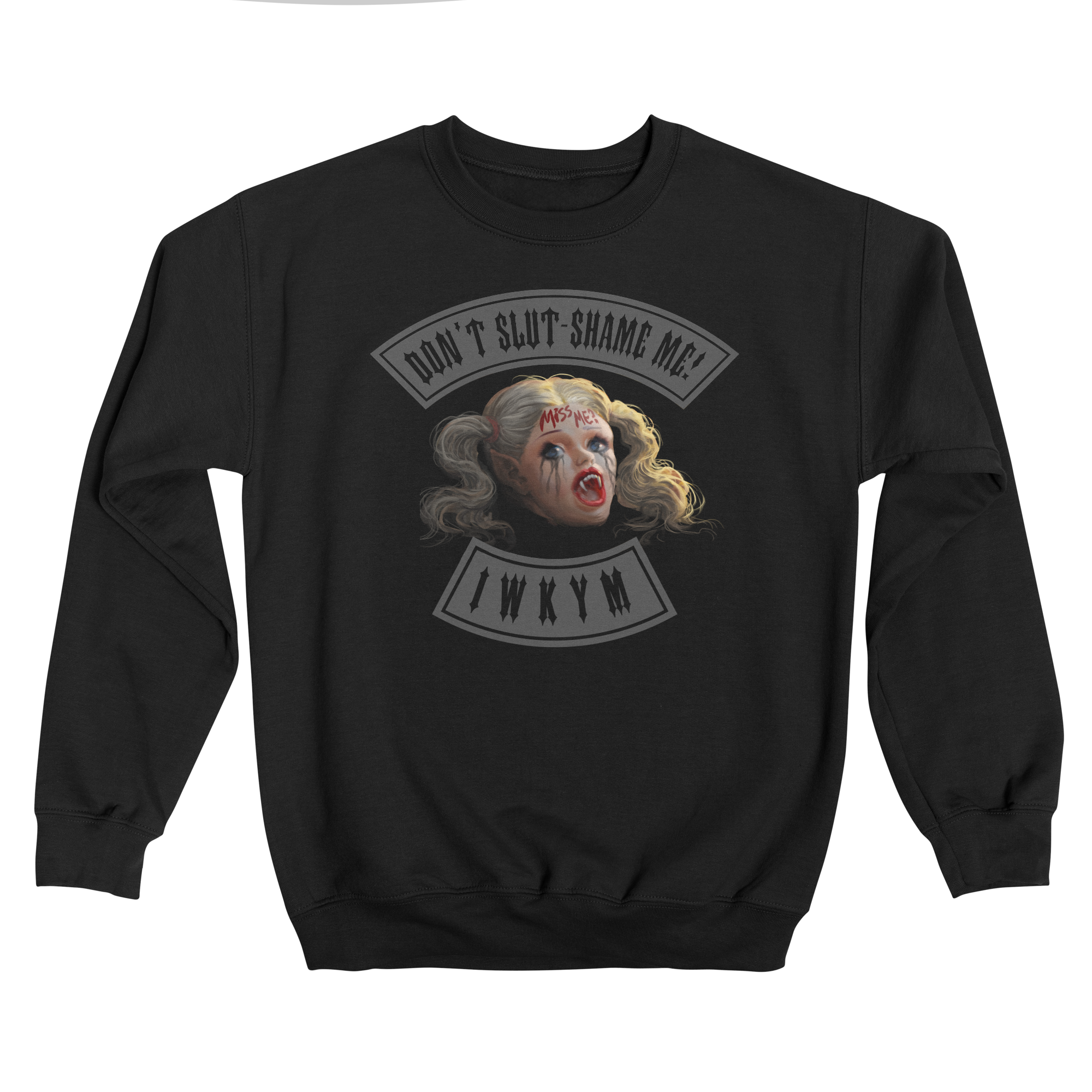 Samantha (Grey Ink) Classic Fleece Sweatshirt