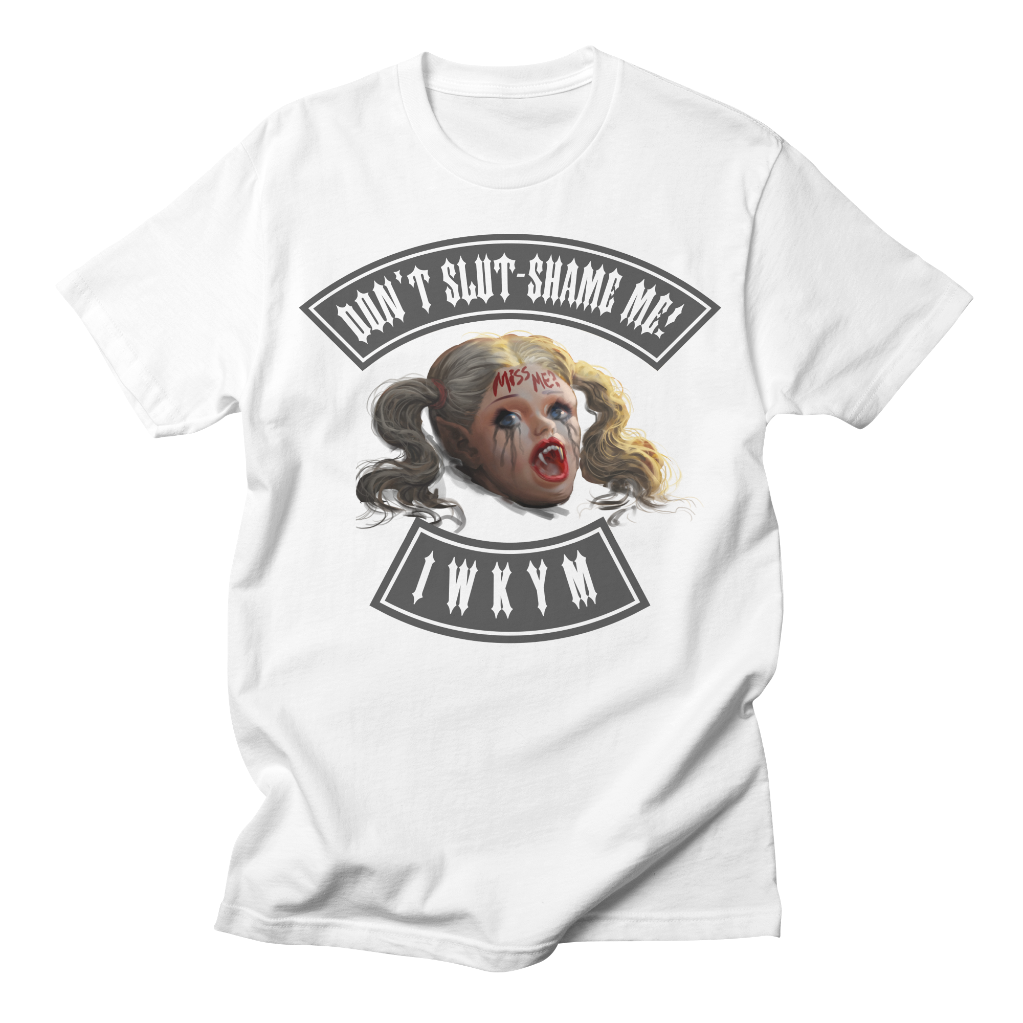 Samantha (Grey Ink) Regular T-Shirt