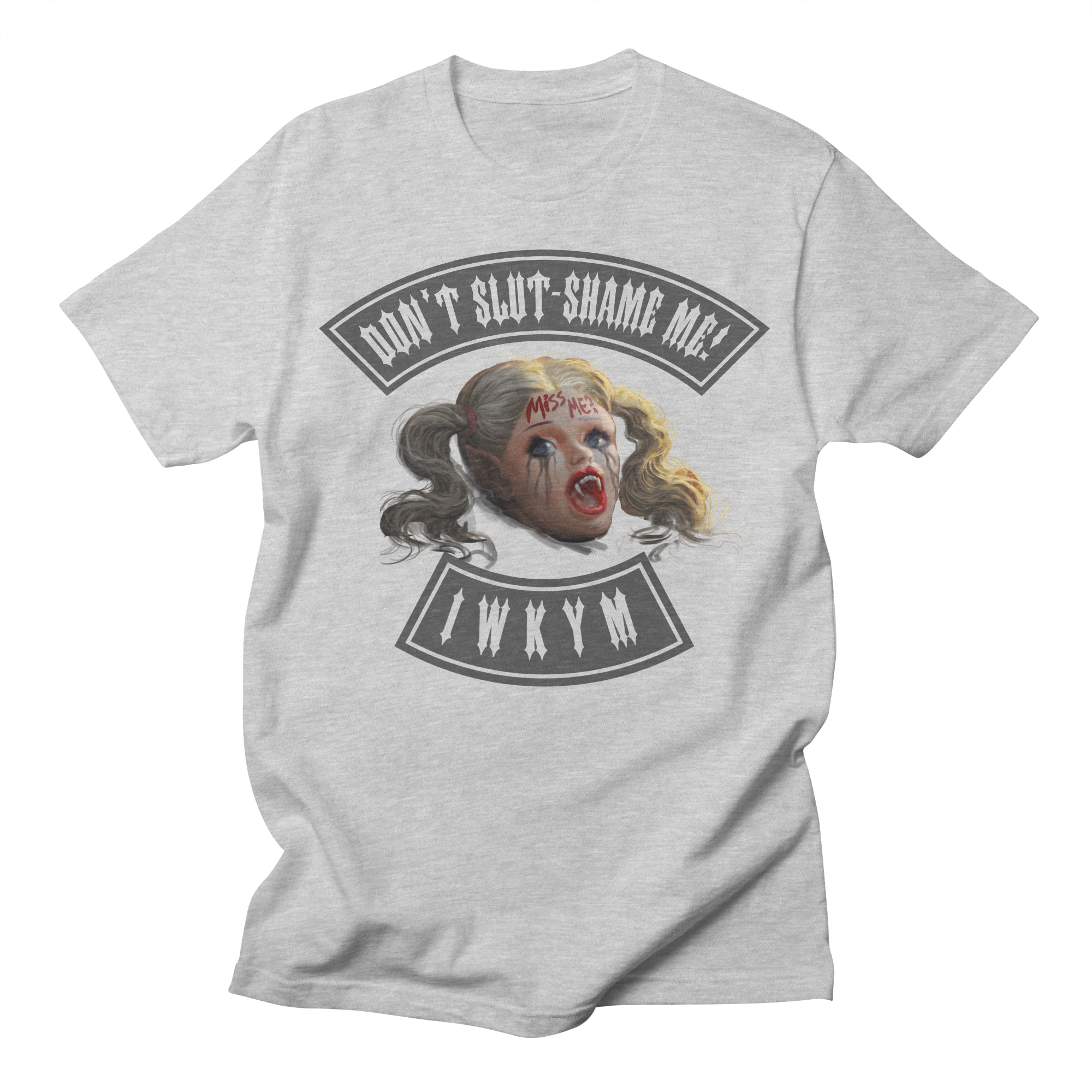 Samantha (Grey Ink) Regular T-Shirt