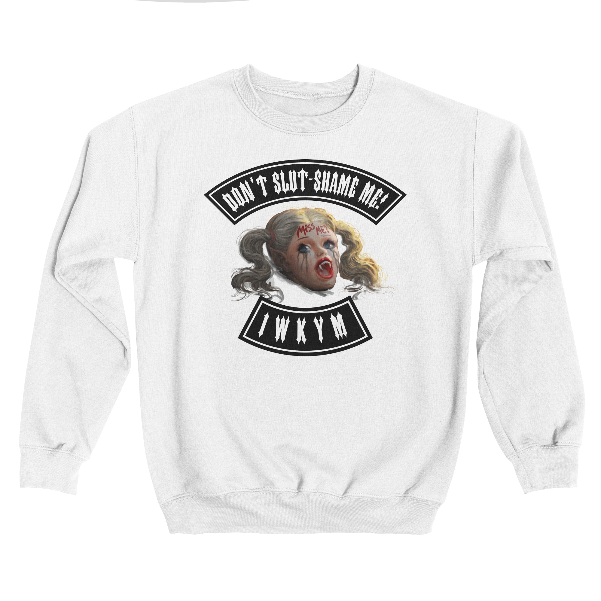 Samantha (Black Ink) Classic Fleece Sweatshirt