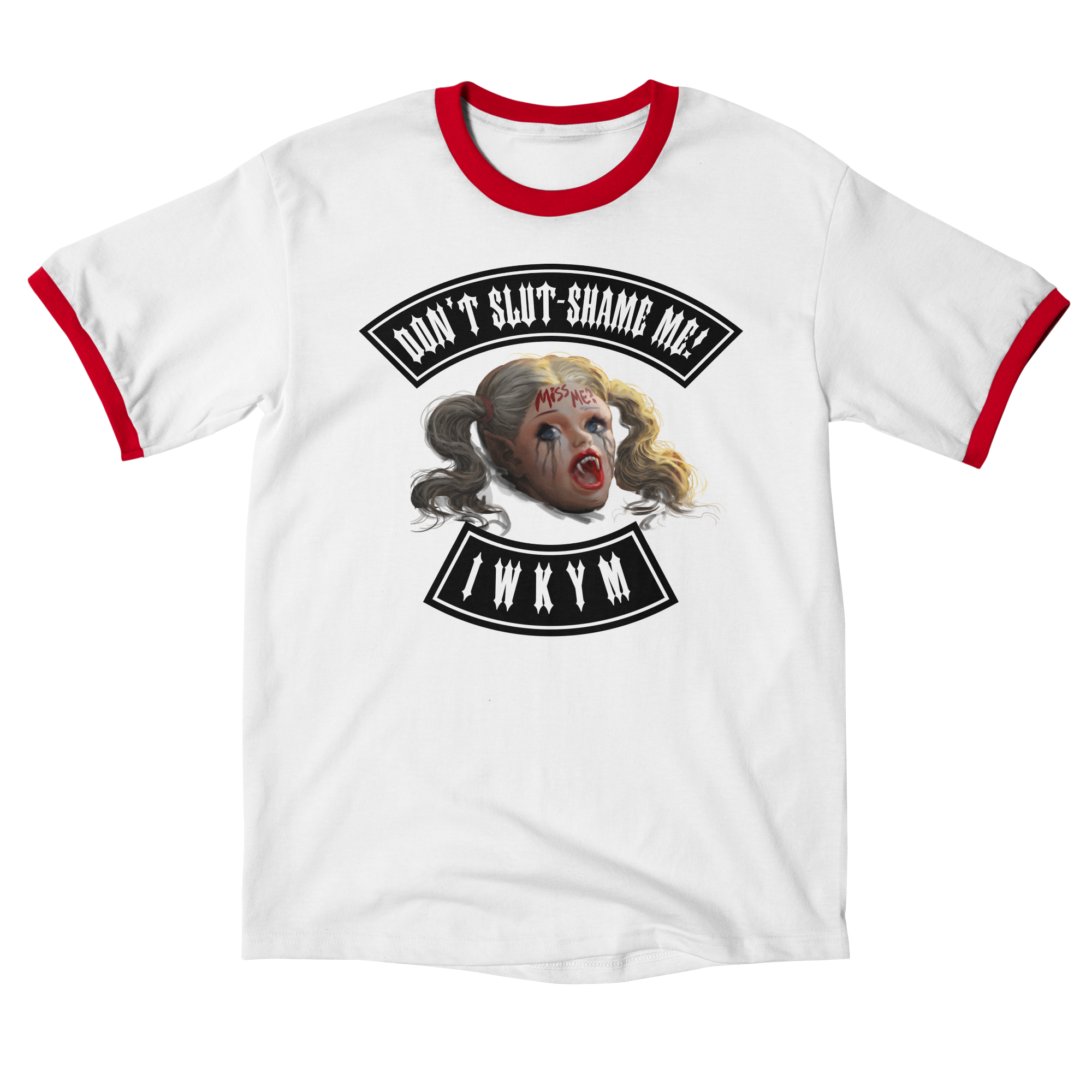 Samantha (Black Ink) T-Shirt Ringer