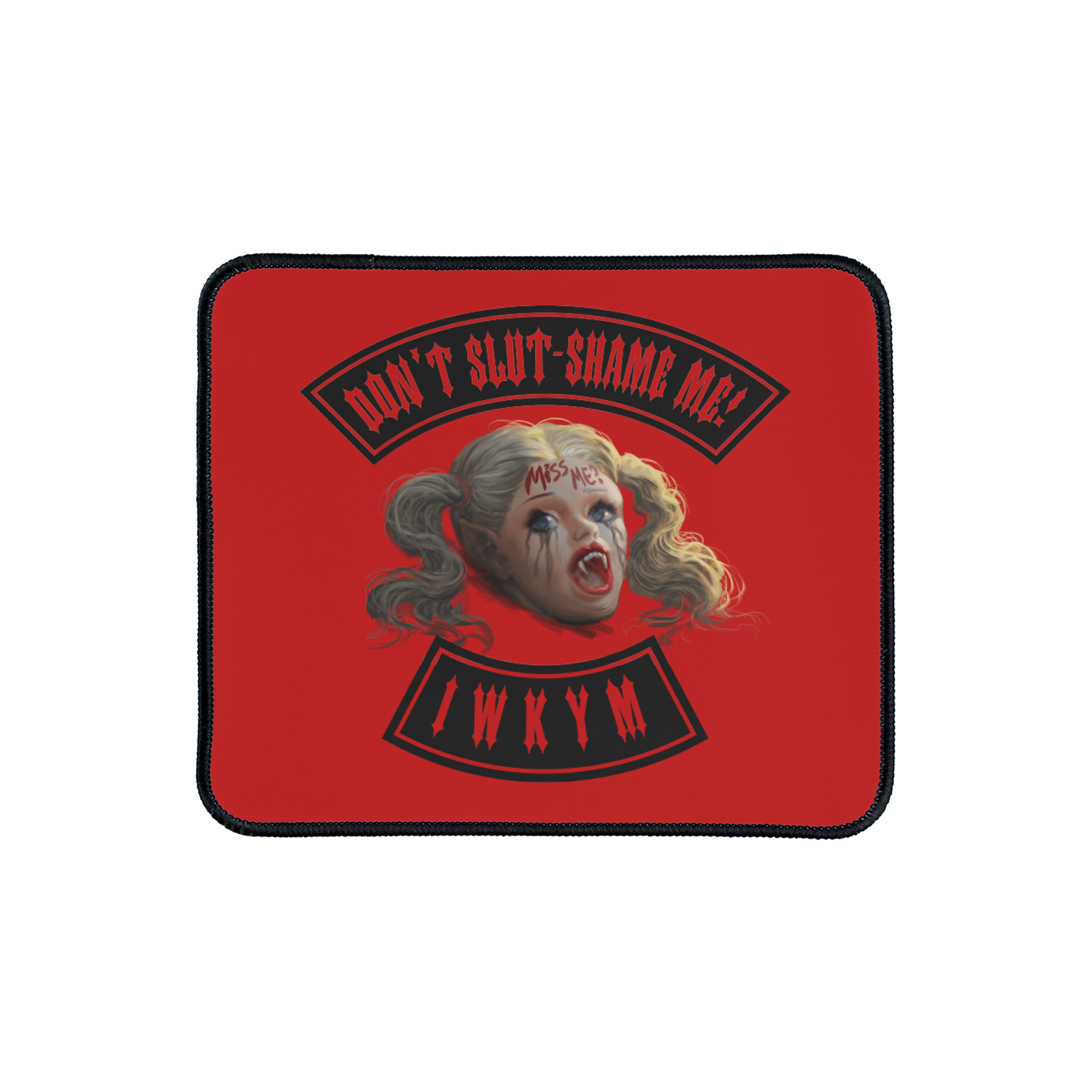 Samantha (Black Ink) Mouse Pad