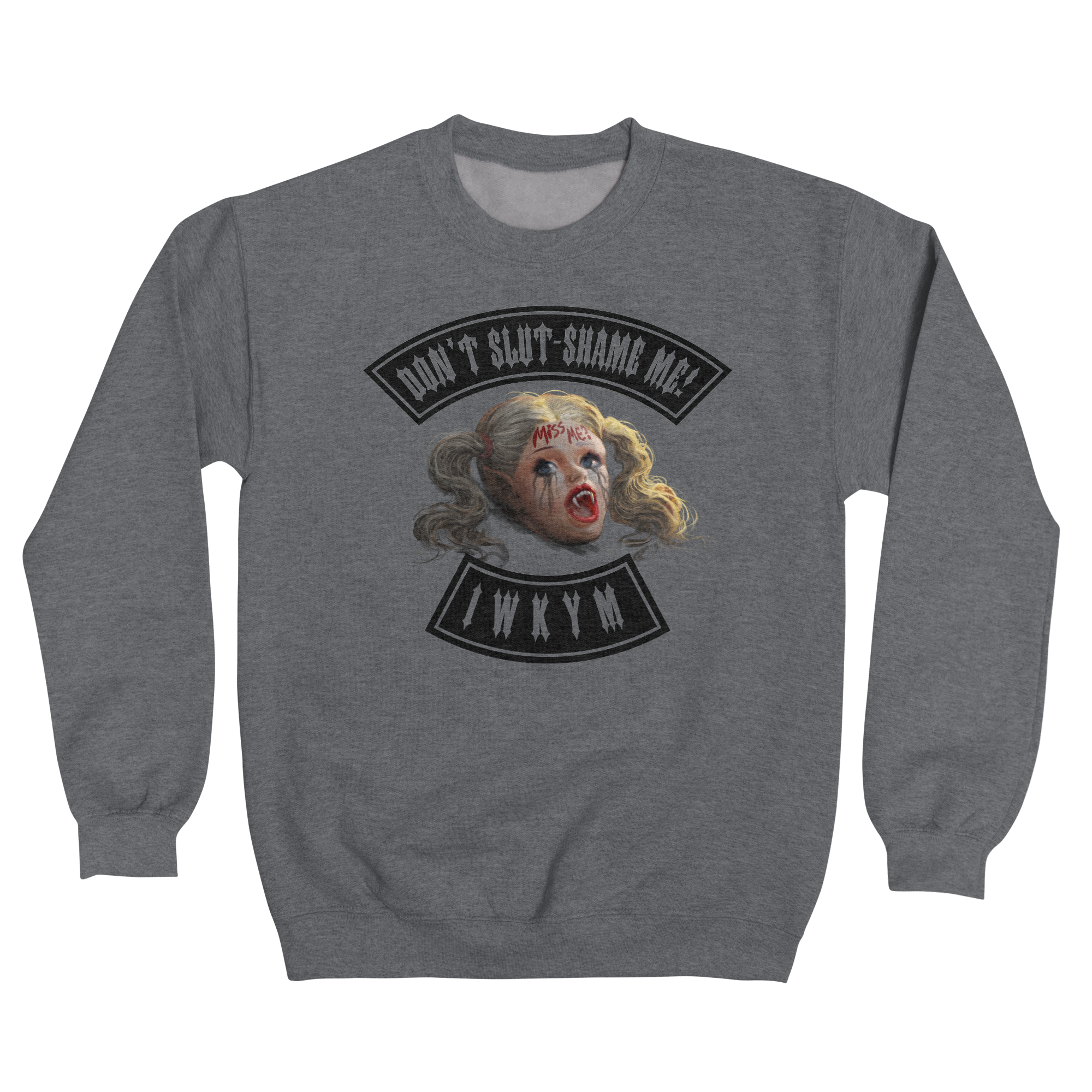 Samantha (Black Ink) Classic Fleece Sweatshirt