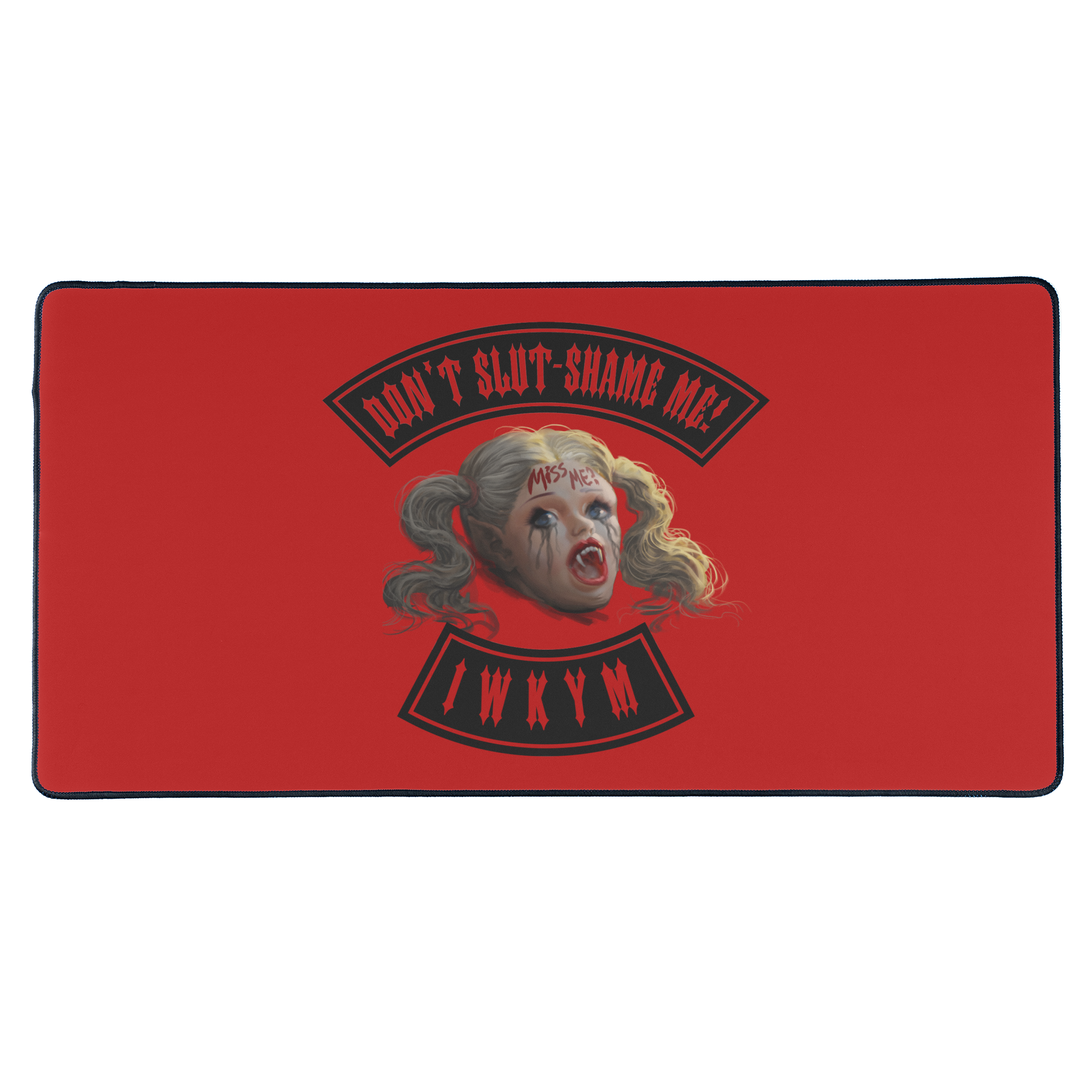 Samantha (Black Ink) Mouse Pad