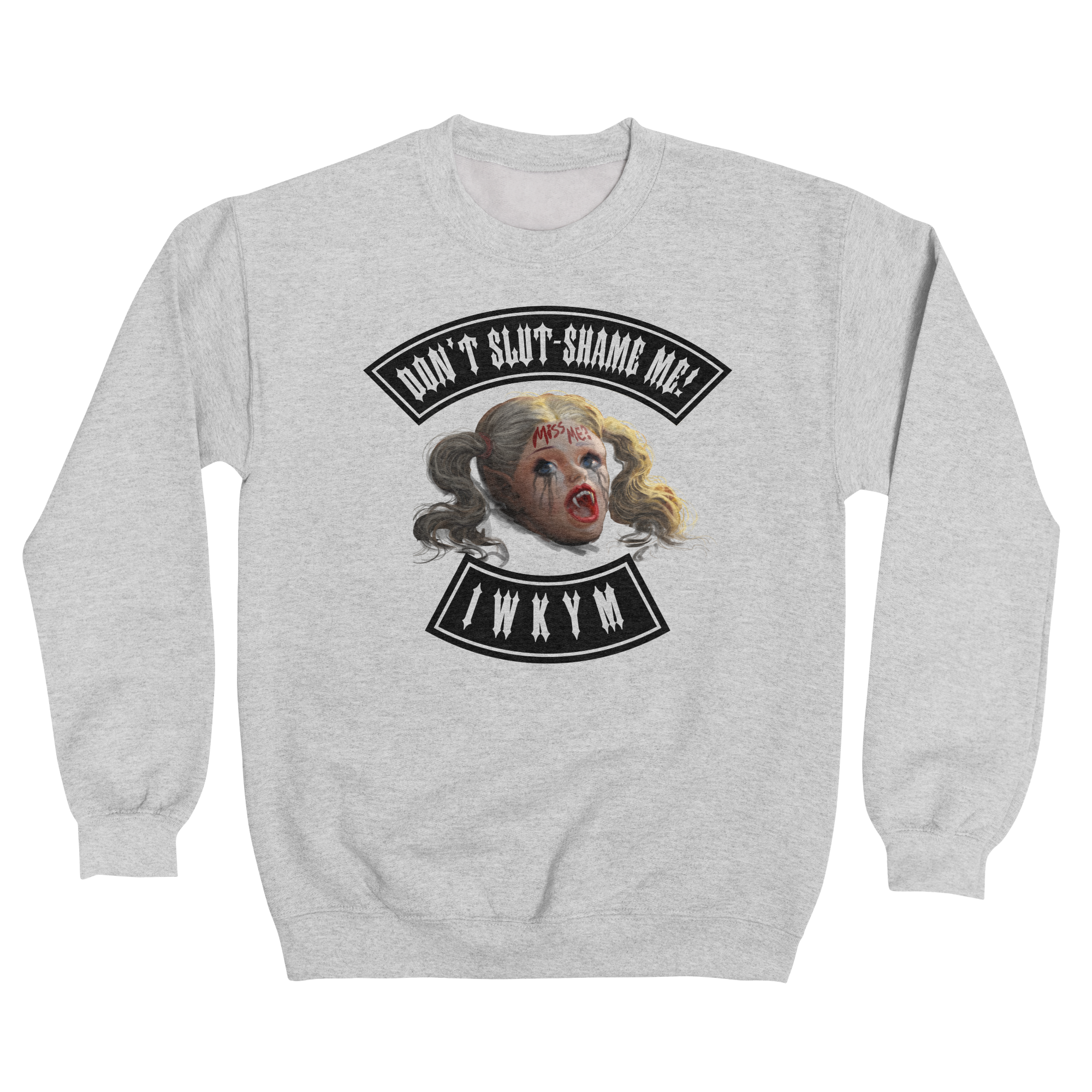 Samantha (Black Ink) Classic Fleece Sweatshirt