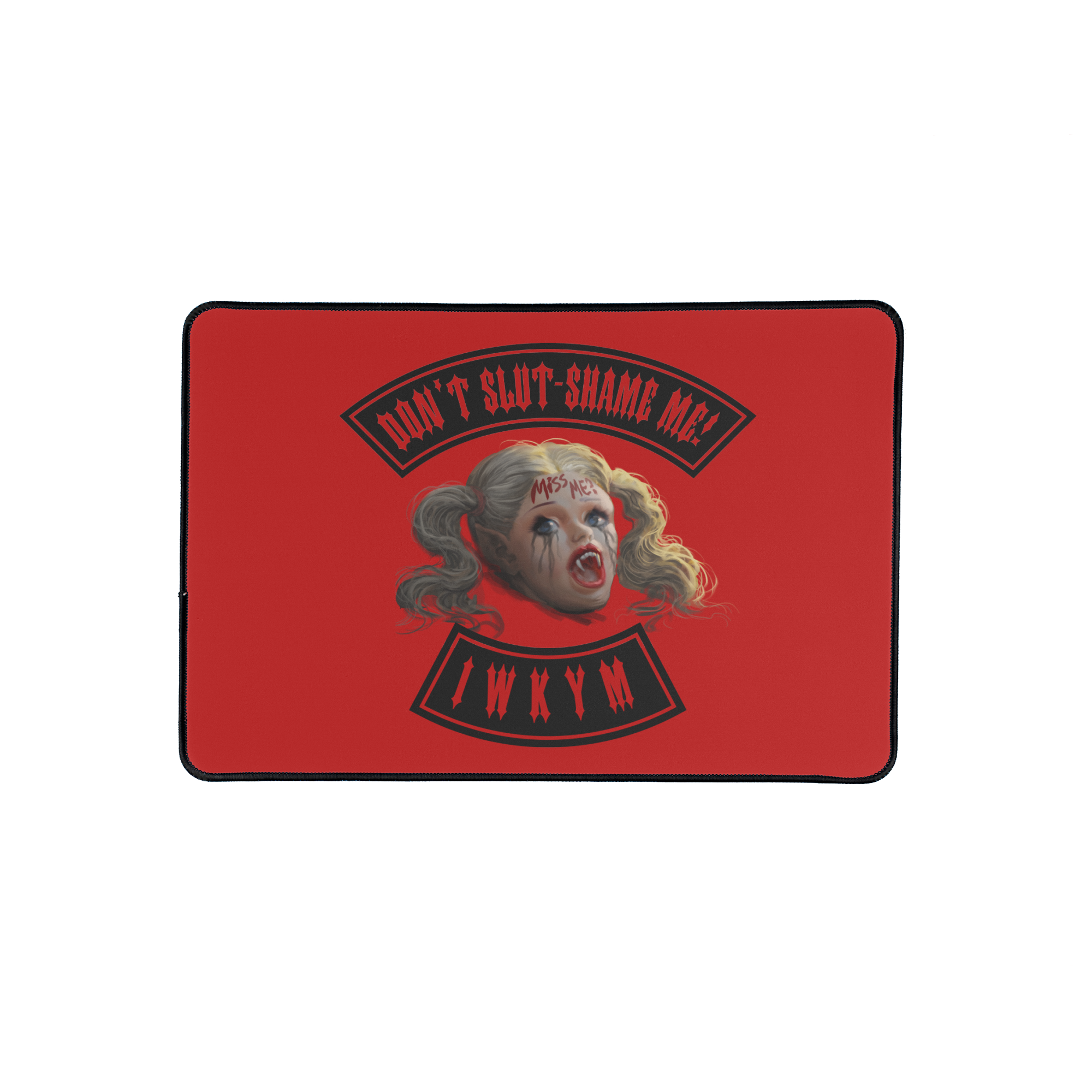 Samantha (Black Ink) Mouse Pad