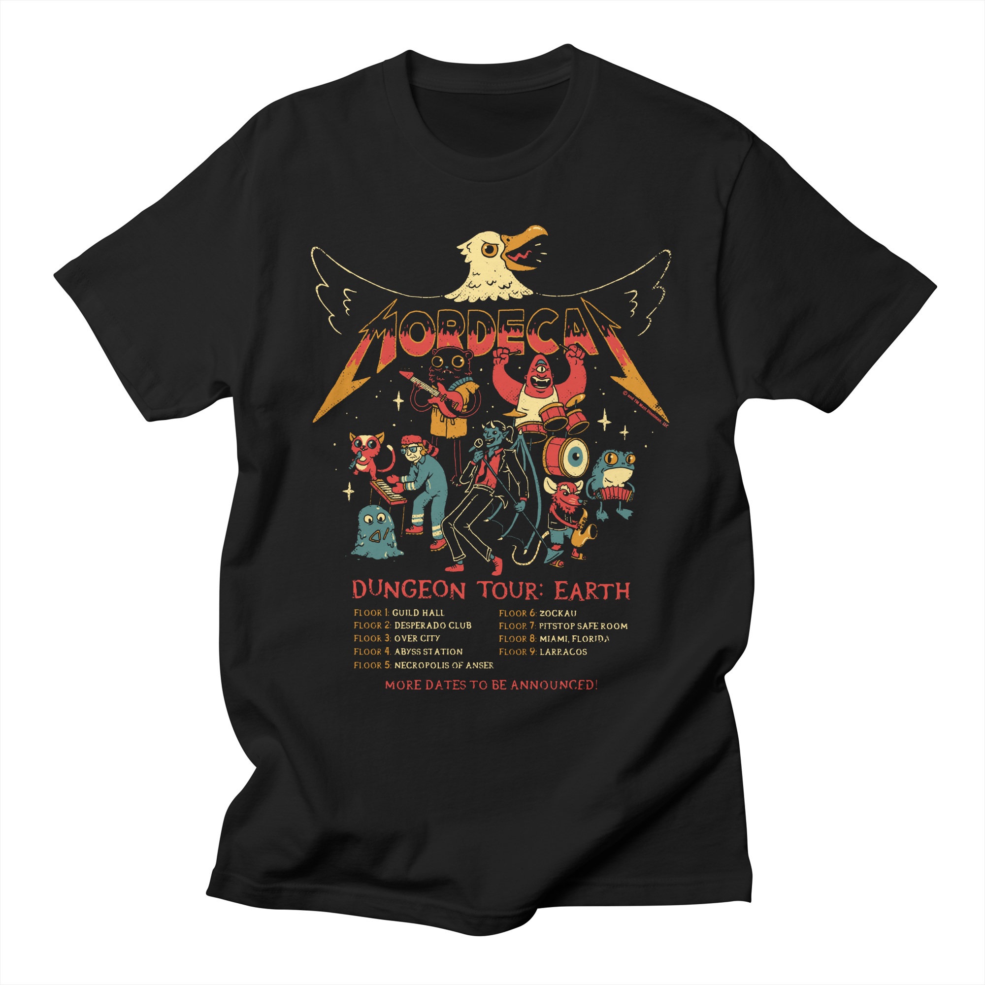 Mordecai On Tour Regular T-Shirt