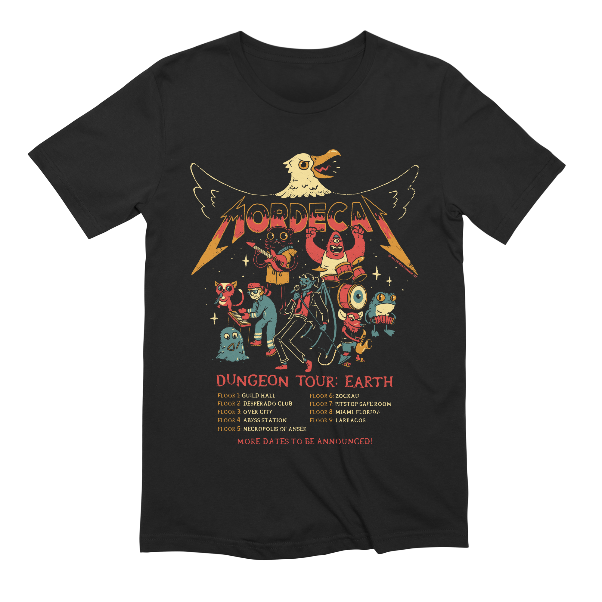 Mordecai On Tour Extra Soft T-Shirt