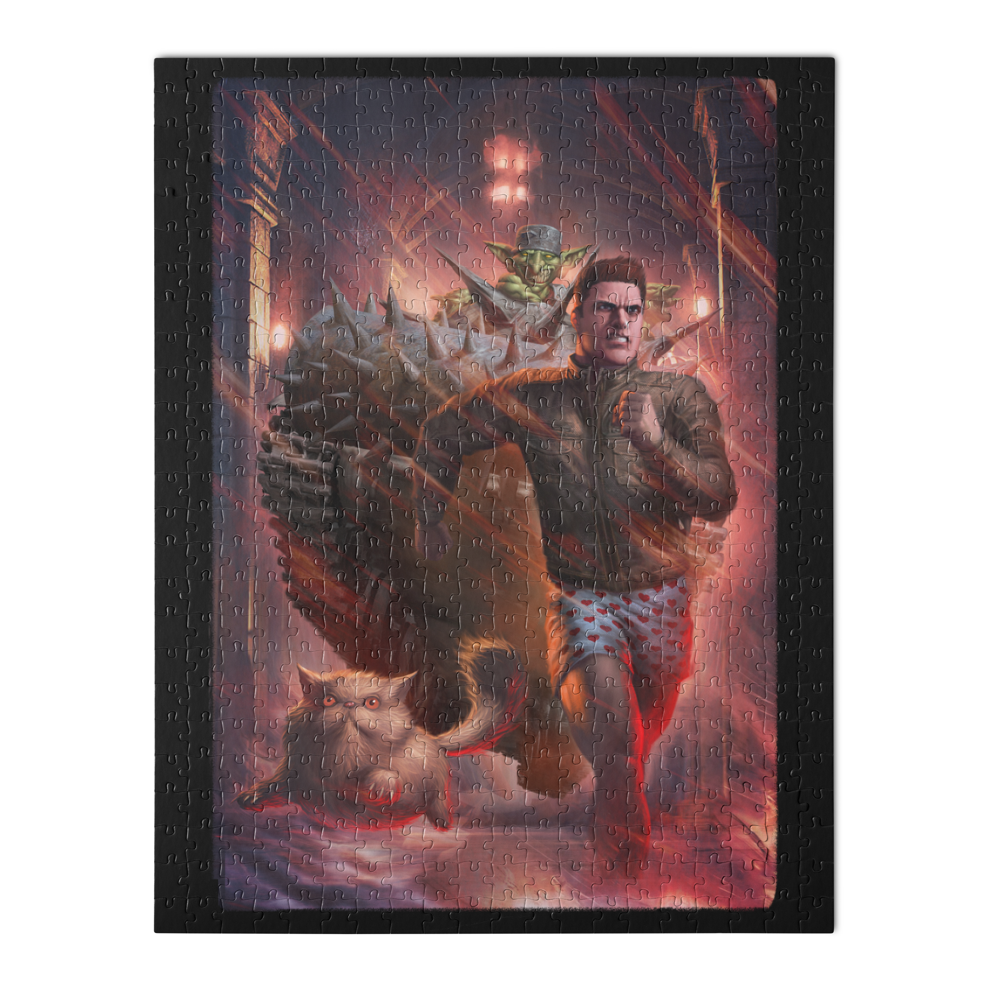 Book 1, Dungeon Crawler Carl, No Title Jigsaw Puzzle