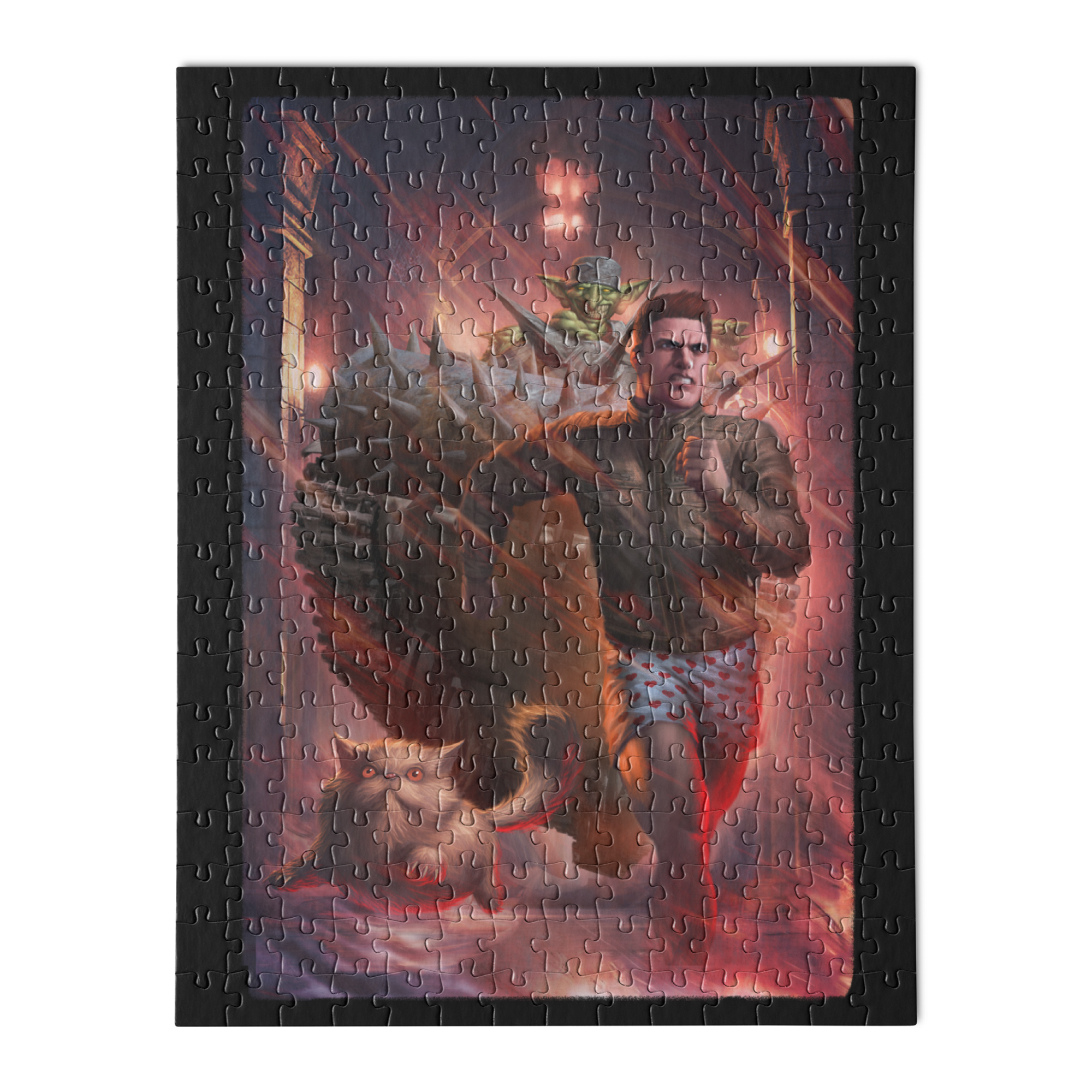 Book 1, Dungeon Crawler Carl, No Title Jigsaw Puzzle