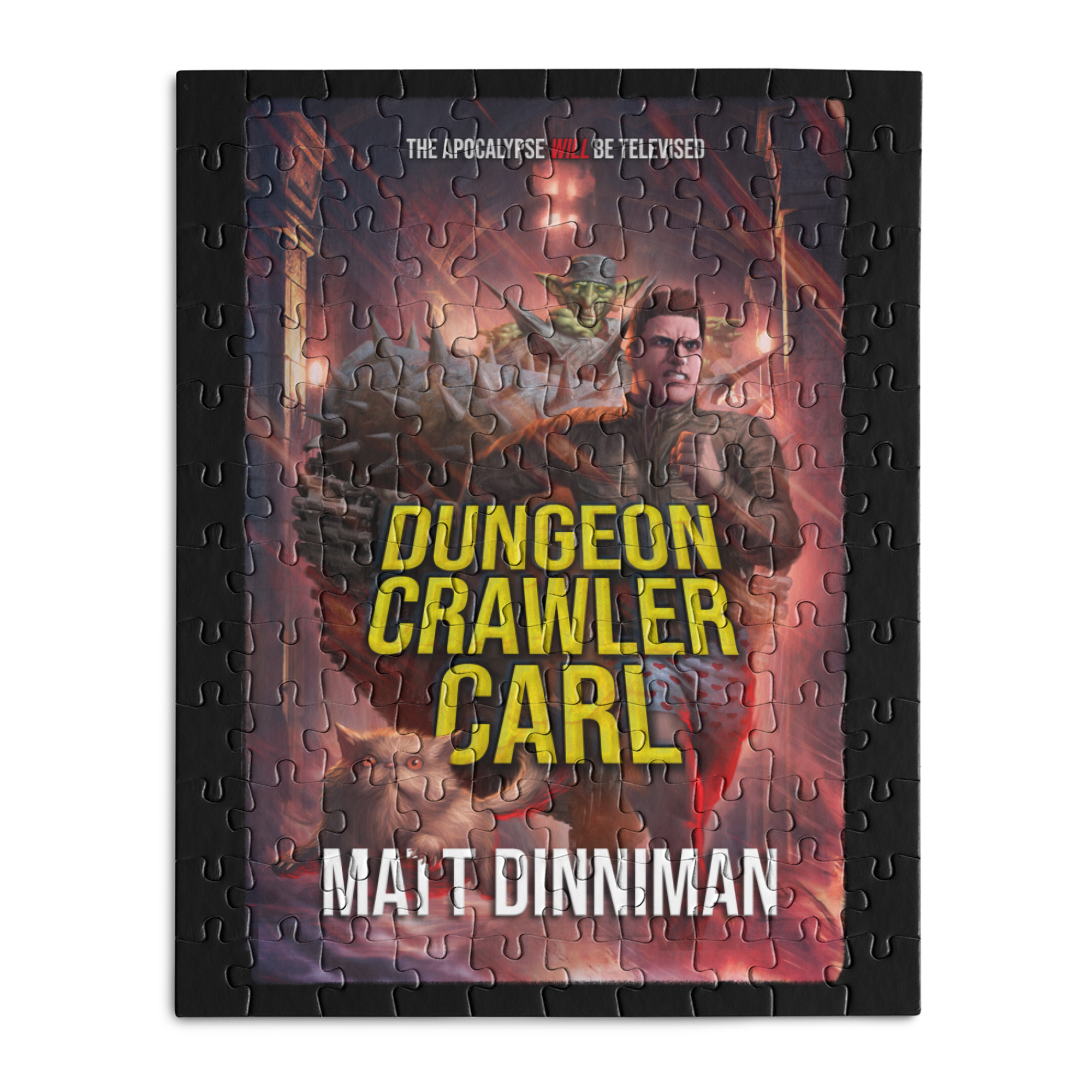 Book 1, Dungeon Crawler Carl Jigsaw Puzzle