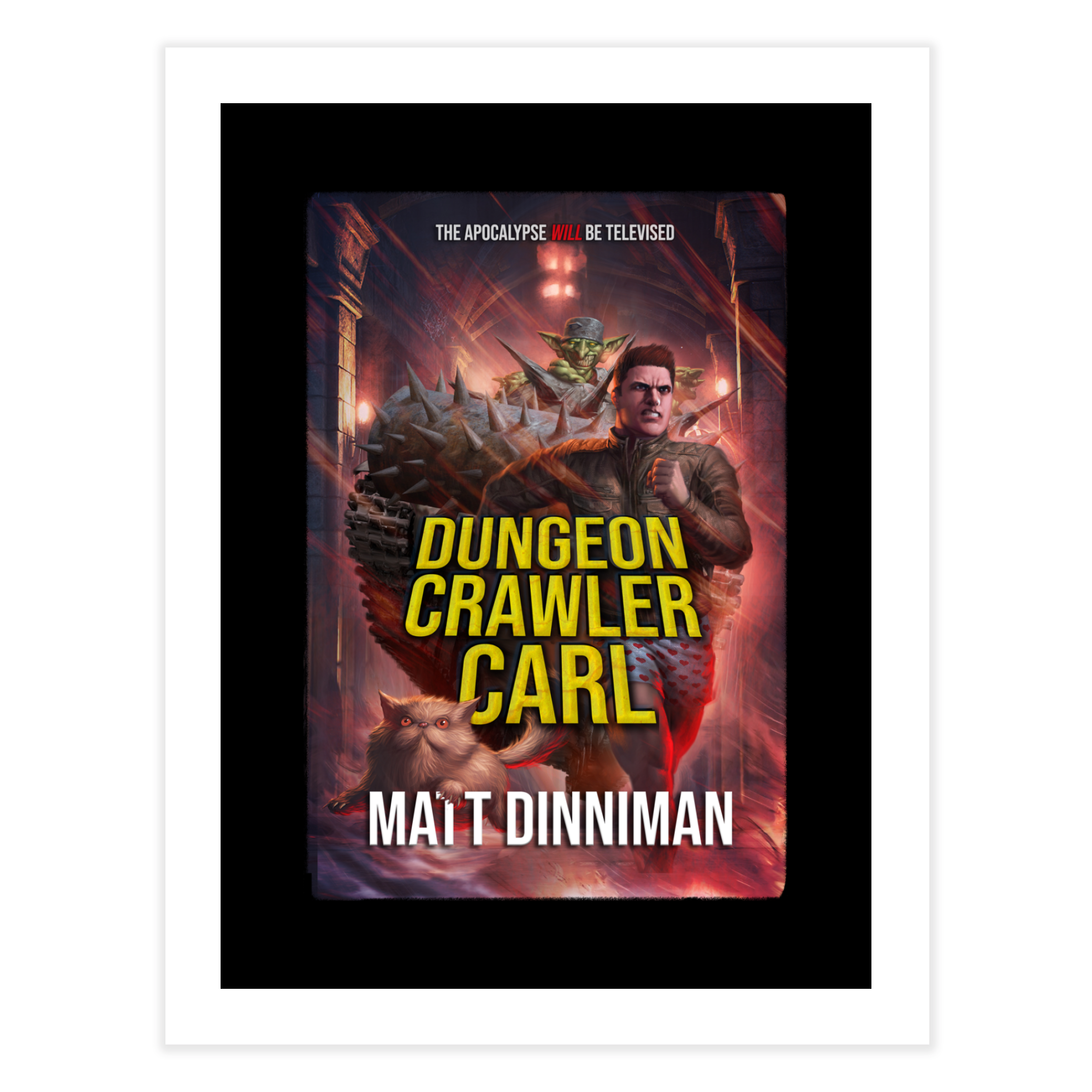 Book 1, Dungeon Crawler Carl Fine Art Print