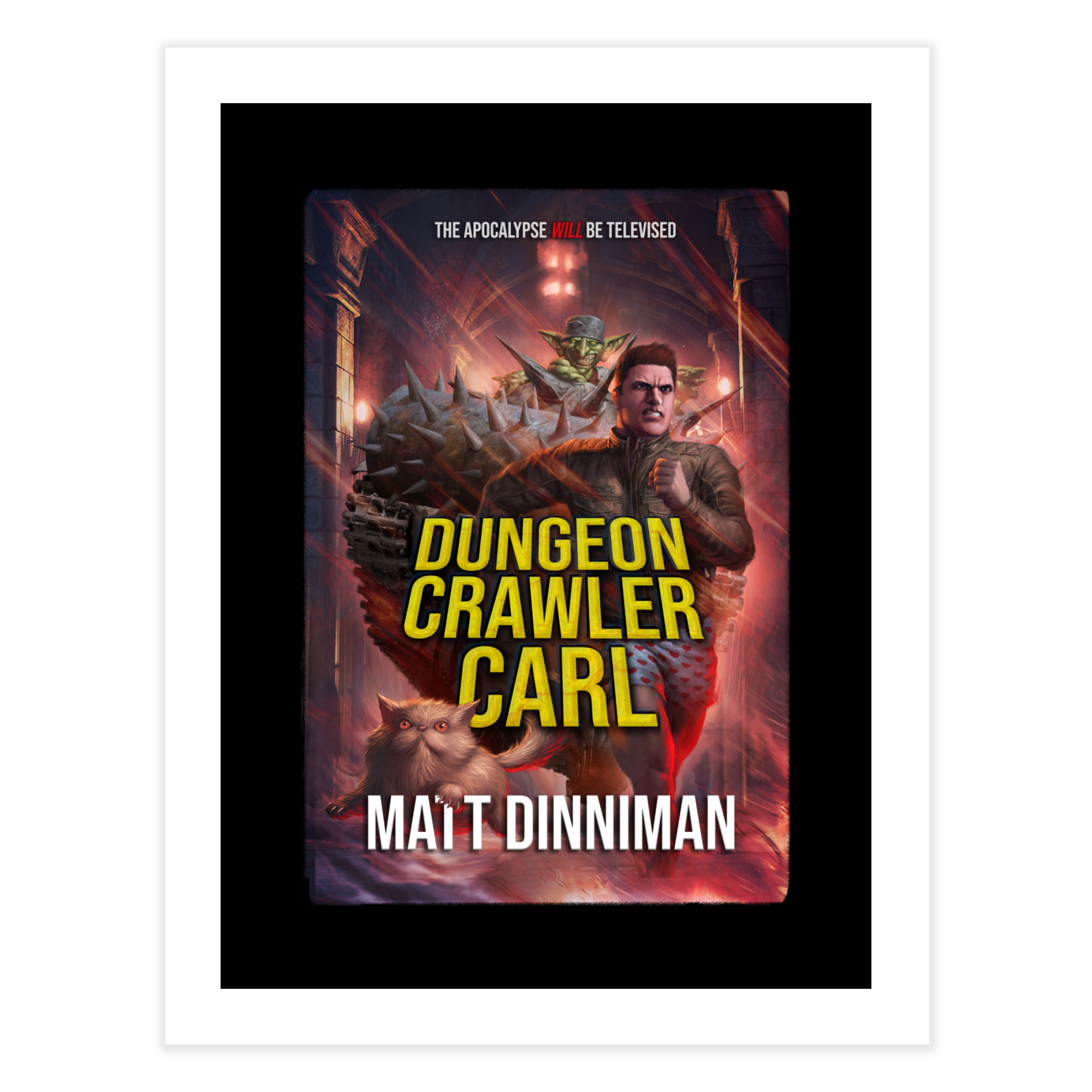 Book 1, Dungeon Crawler Carl Fine Art Print