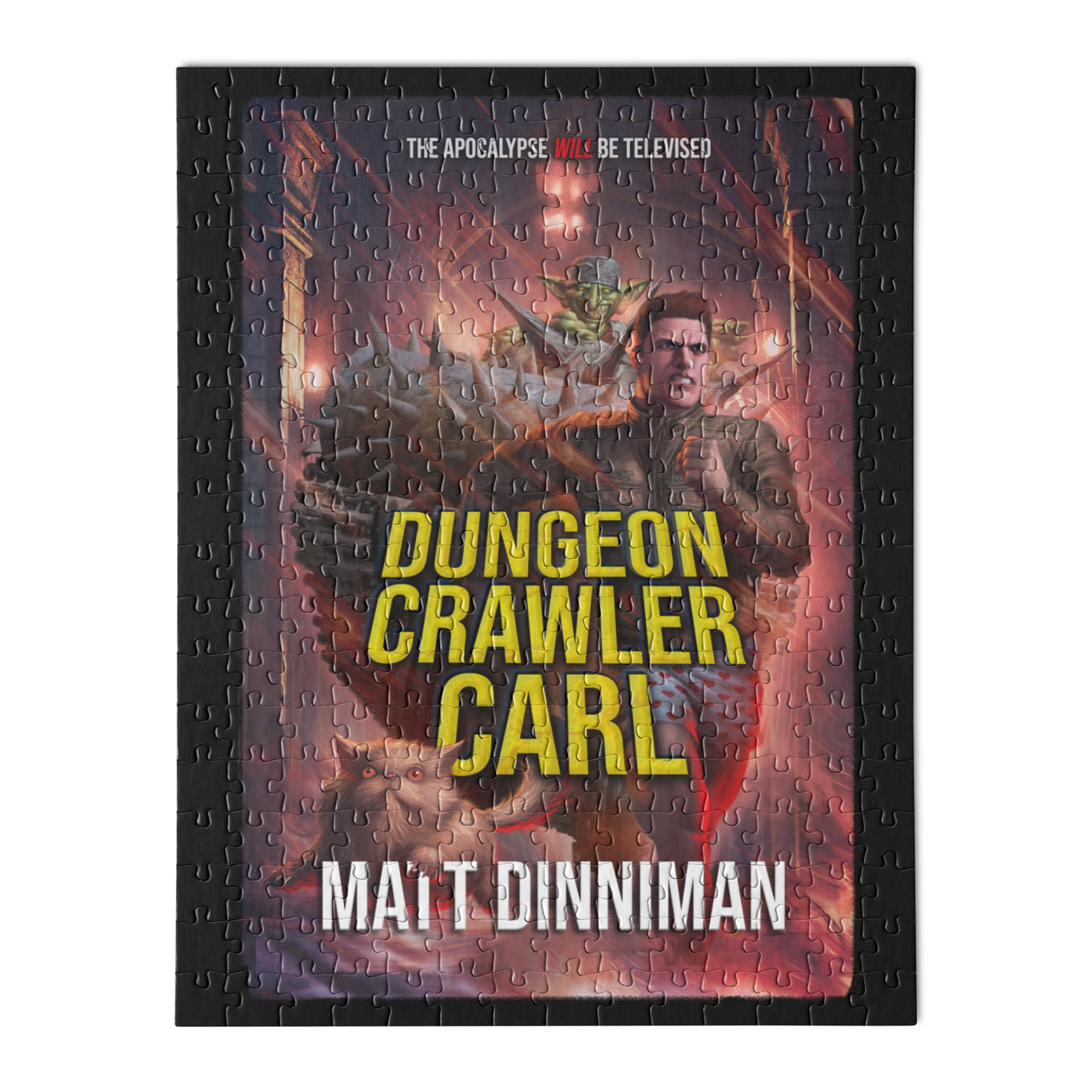 Book 1, Dungeon Crawler Carl Jigsaw Puzzle