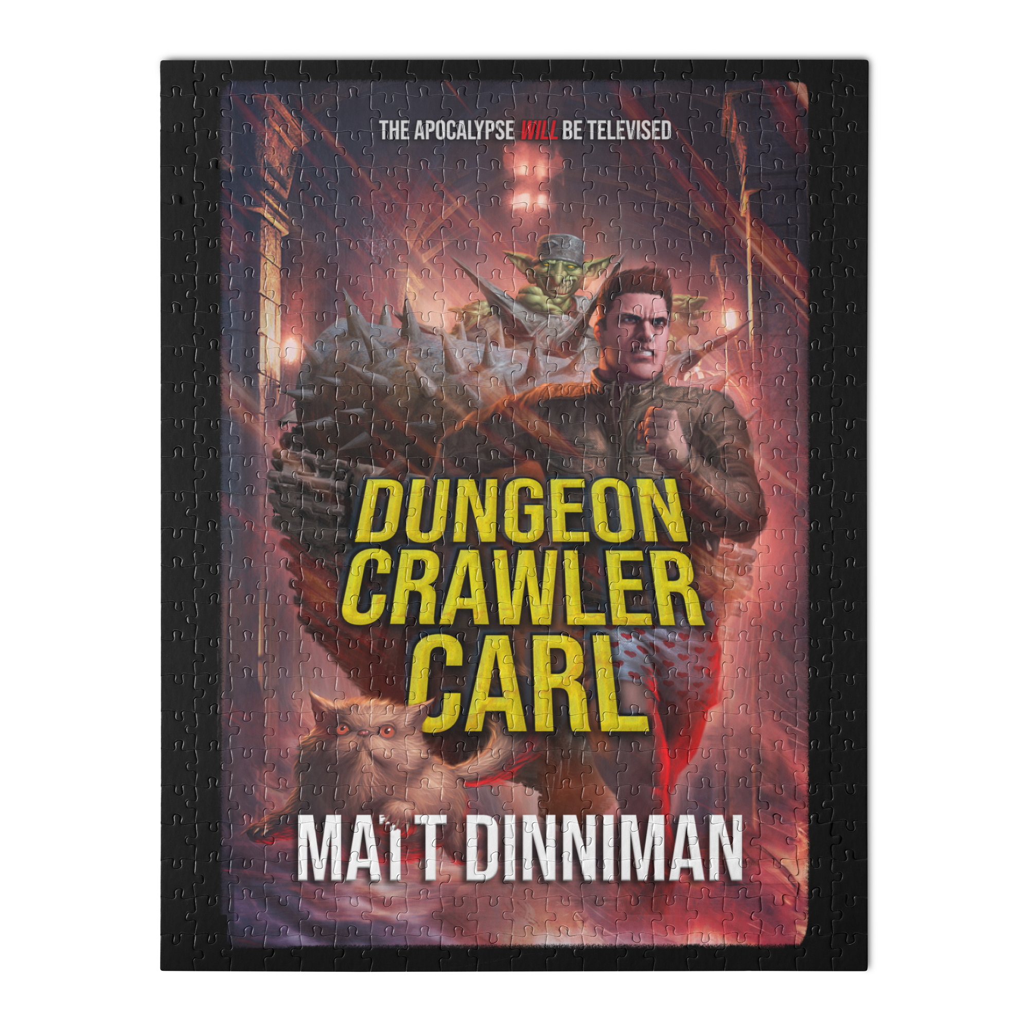 Book 1, Dungeon Crawler Carl Jigsaw Puzzle