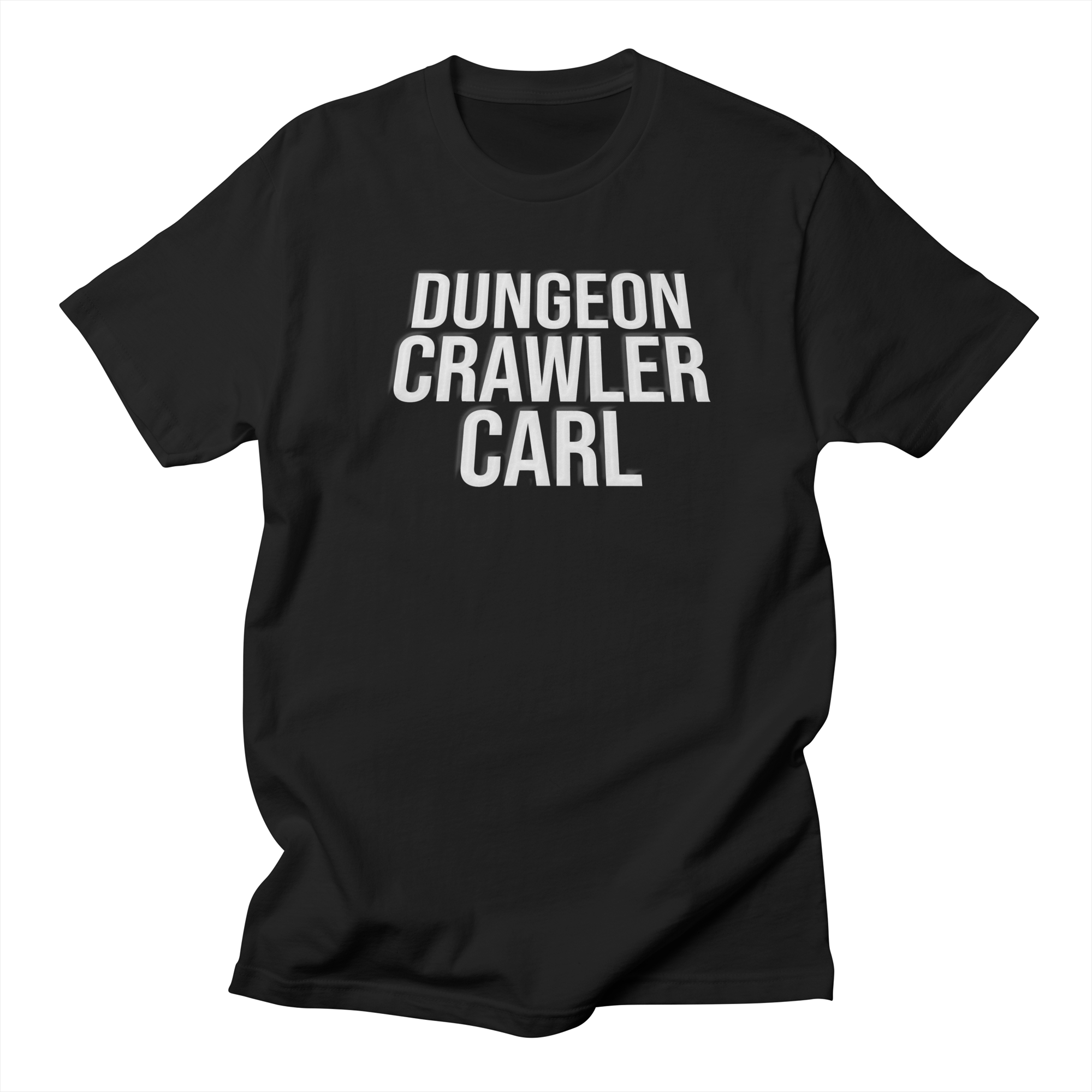 Dungeon Crawler Carl White Logo T-Shirt
