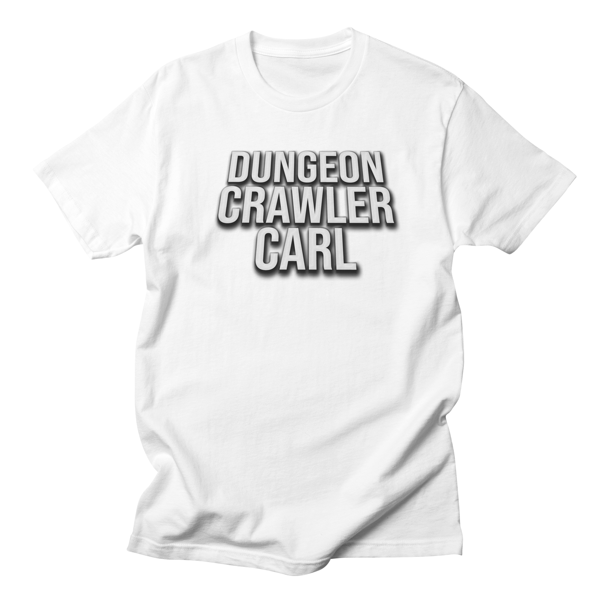 Dungeon Crawler Carl White Logo T-Shirt