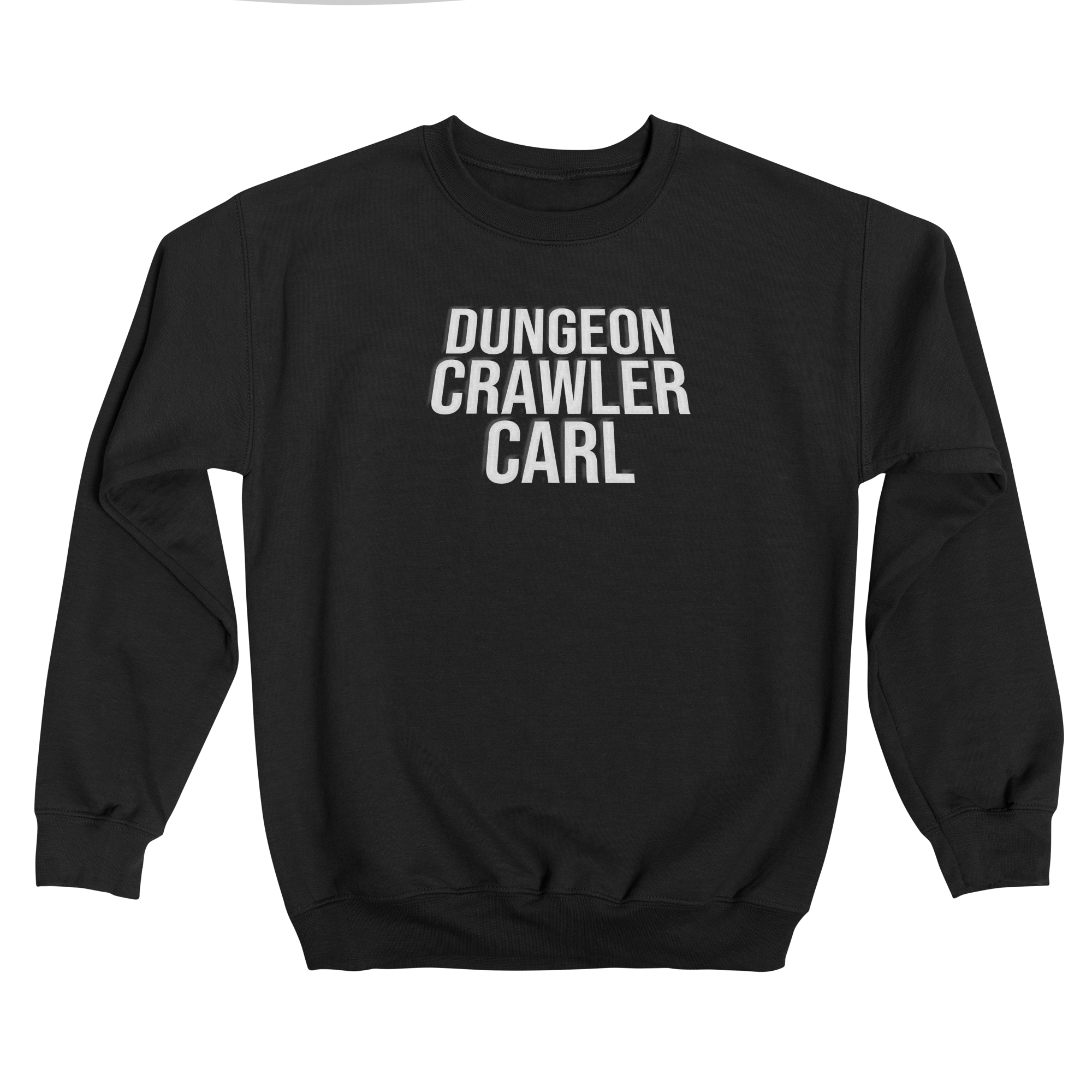 Dungeon Crawler Carl White Logo Sweatshirt