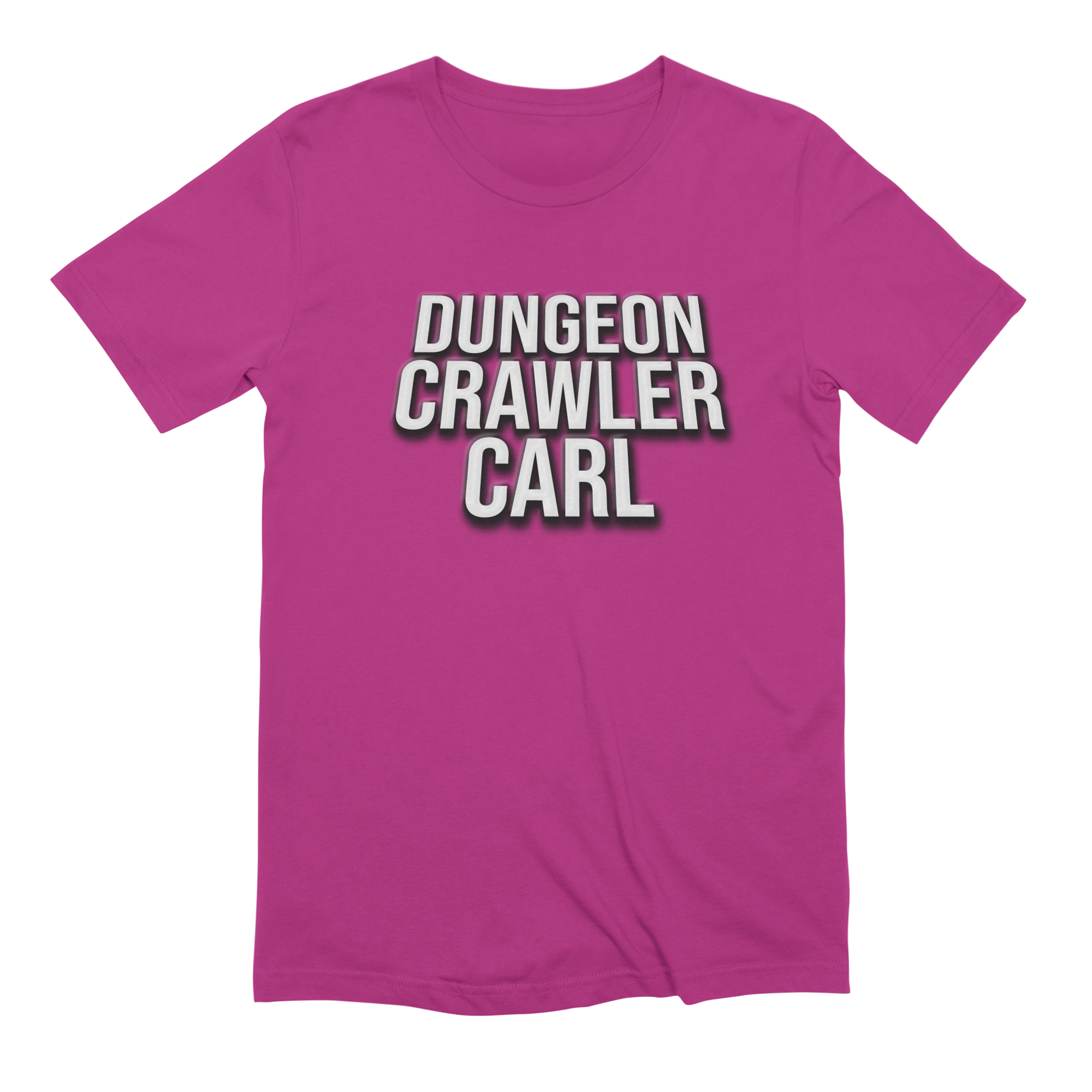 Dungeon Crawler Carl White Logo Extra Soft T-Shirt