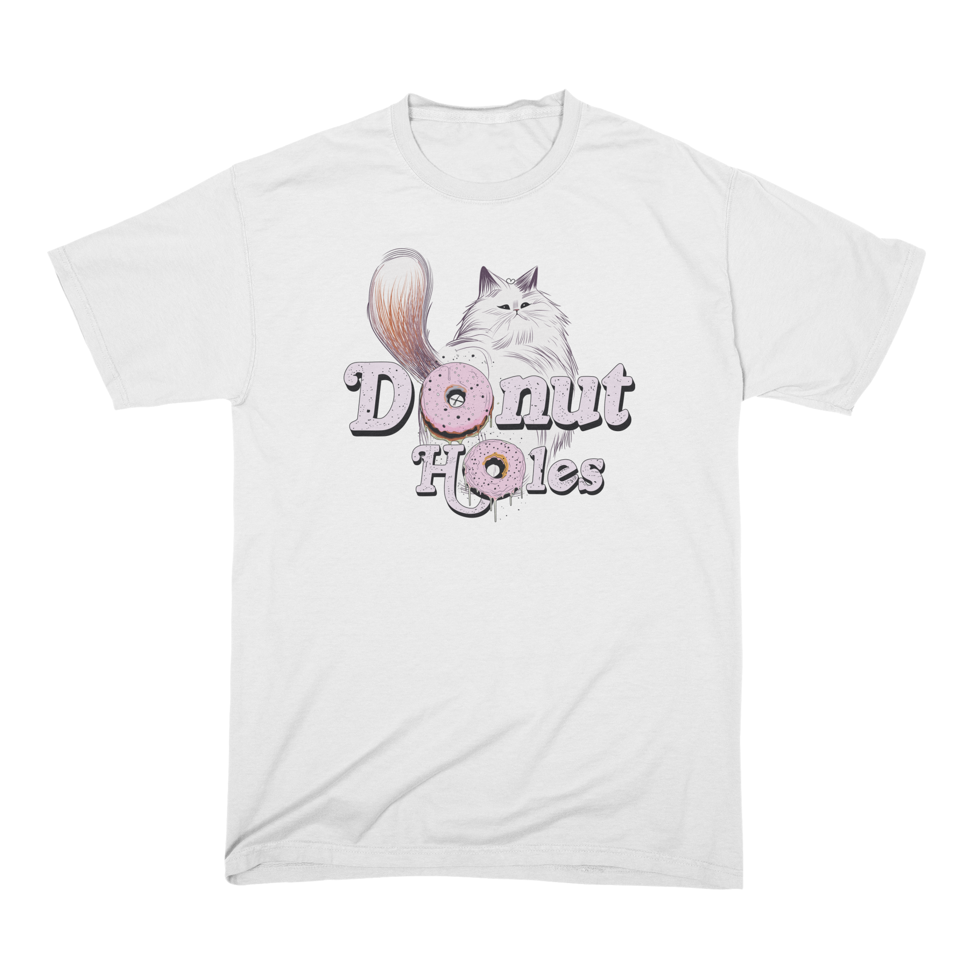 Donut Holes Unofficial Fan Club Logo Comfort Colors T-Shirt