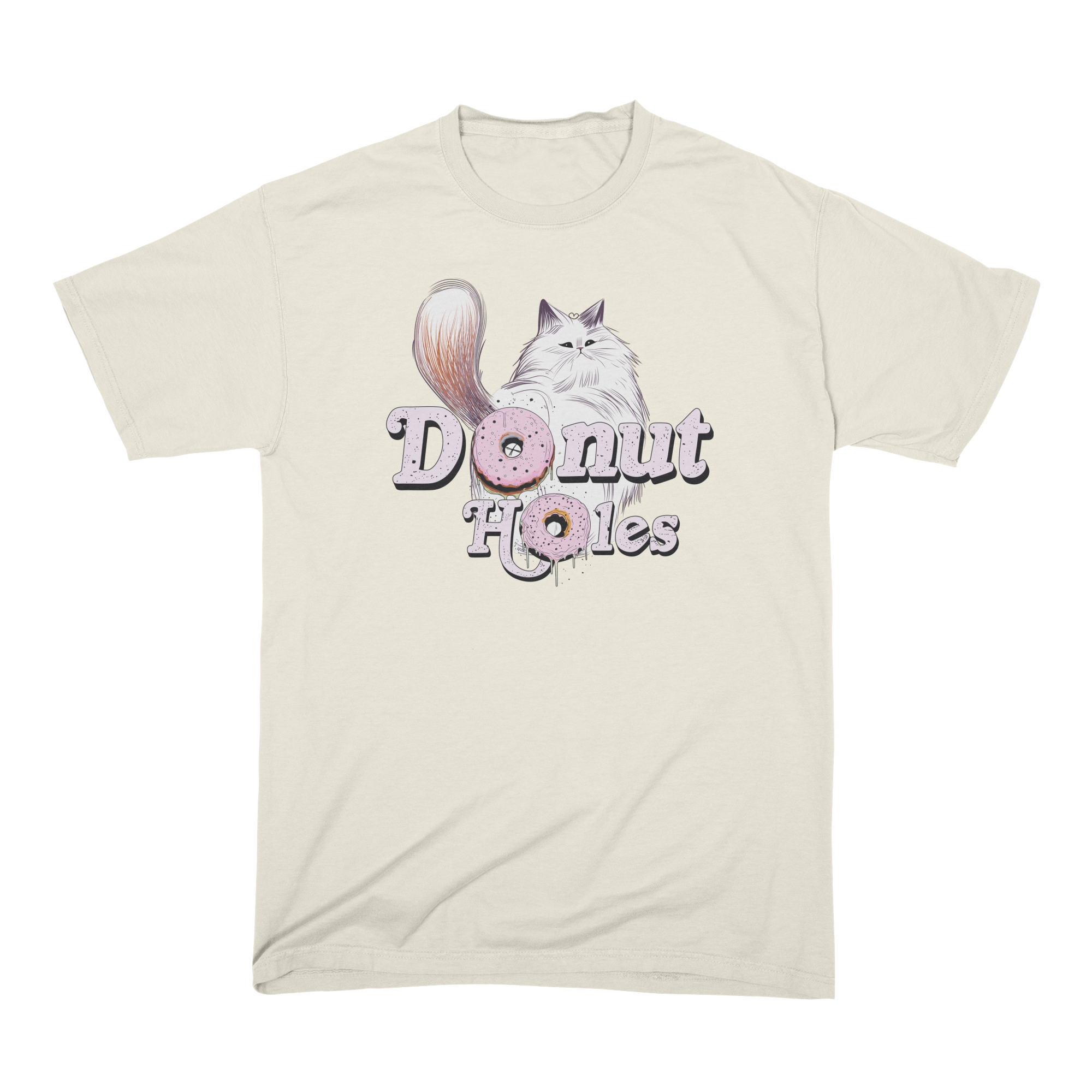 Donut Holes Unofficial Fan Club Logo Comfort Colors T-Shirt