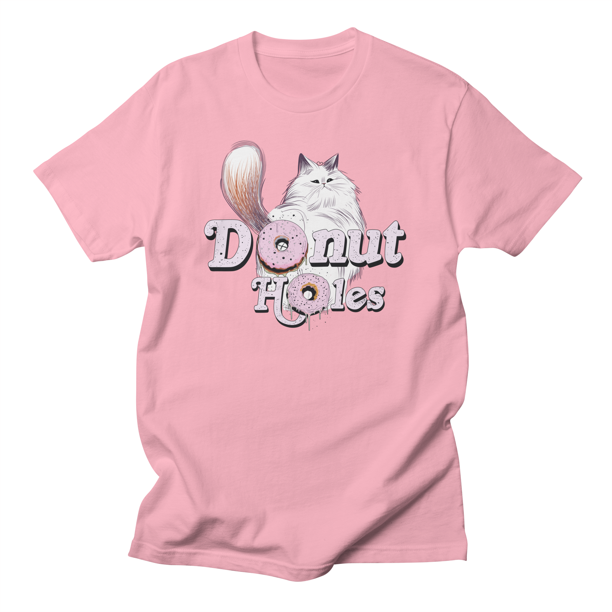 Donut Holes Unofficial Fan Club Logo T-Shirt