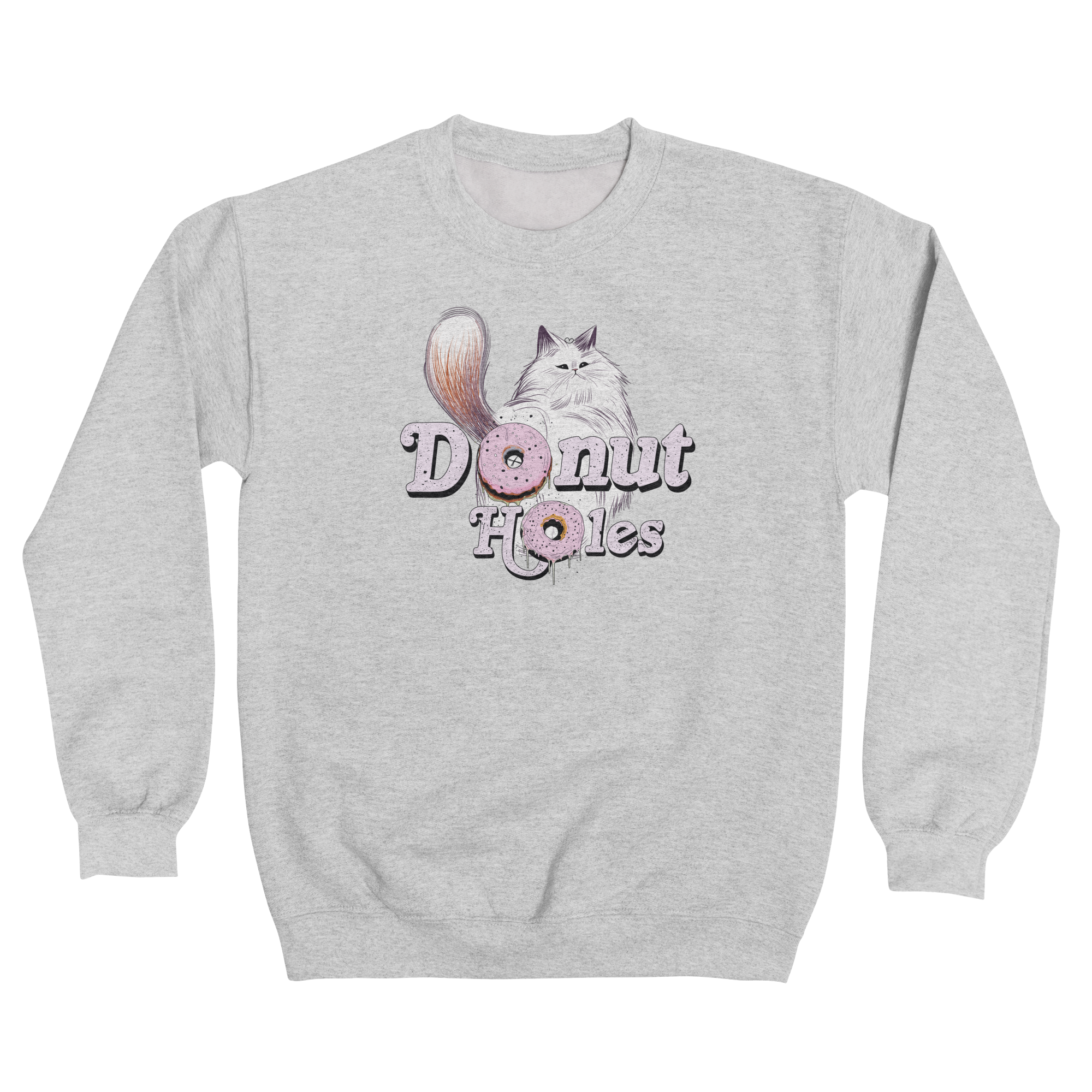 Donut Holes Unofficial Fan Club Logo Sweatshirt