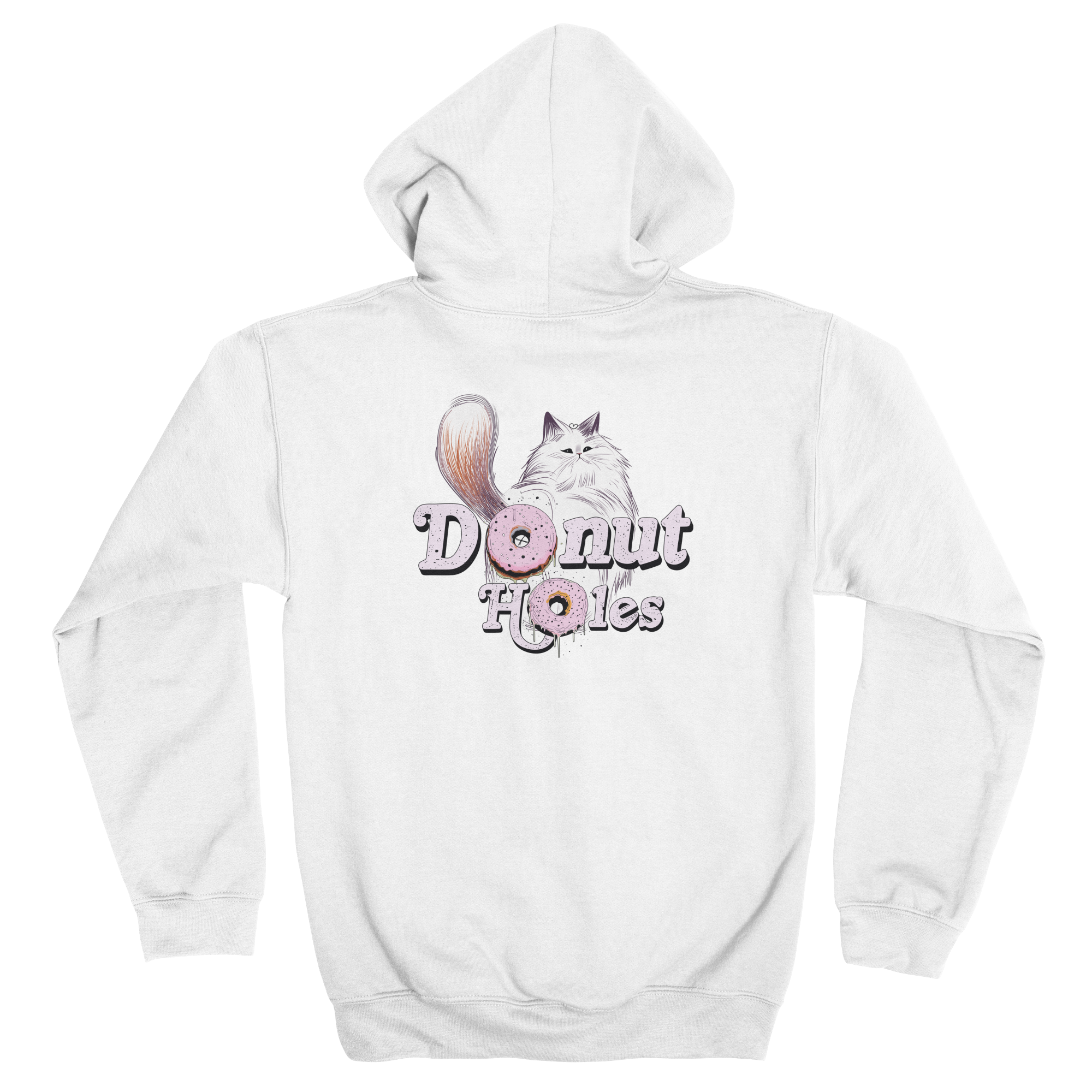 Donut Holes Unofficial Fan Club Logo Zip-Up Hoodie Classic Fleece