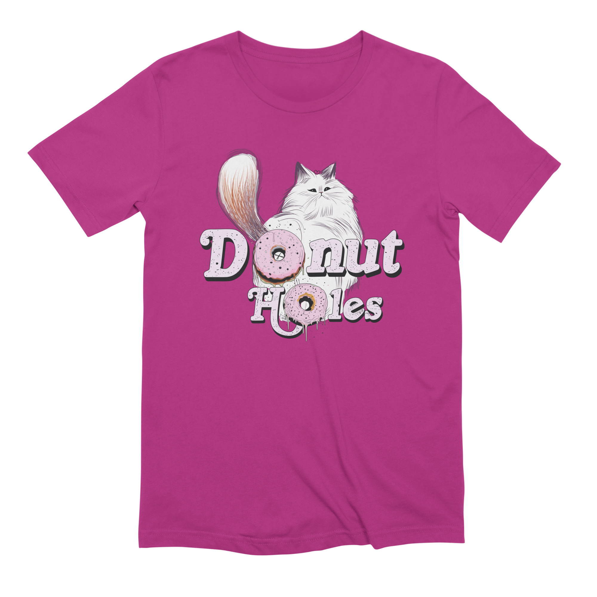 Donut Holes Unofficial Fan Club Logo Extra Soft T-Shirt