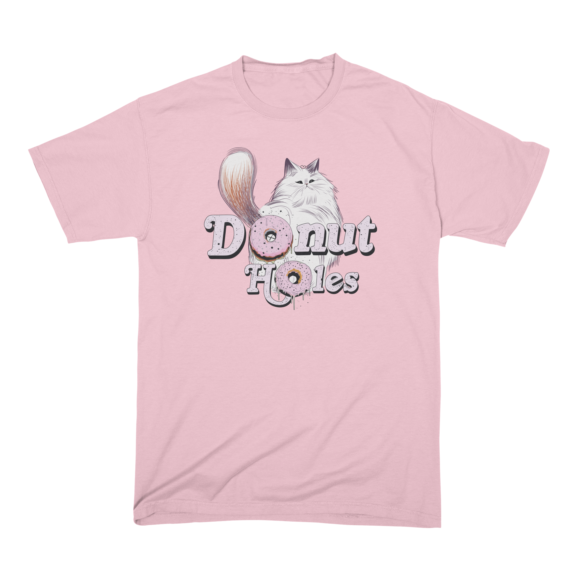 Donut Holes Unofficial Fan Club Logo Comfort Colors T-Shirt
