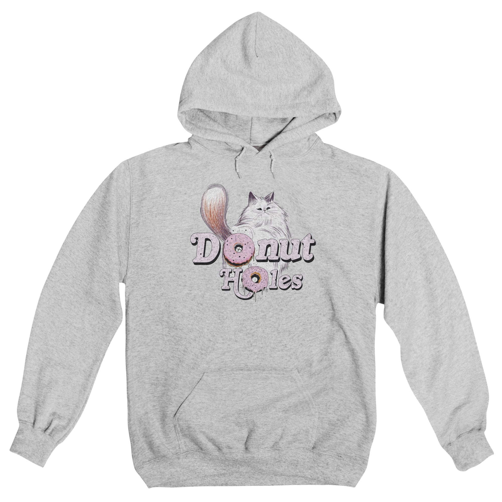 Donut Holes Unofficial Fan Club Logo Classic Fleece Pullover Hoodie