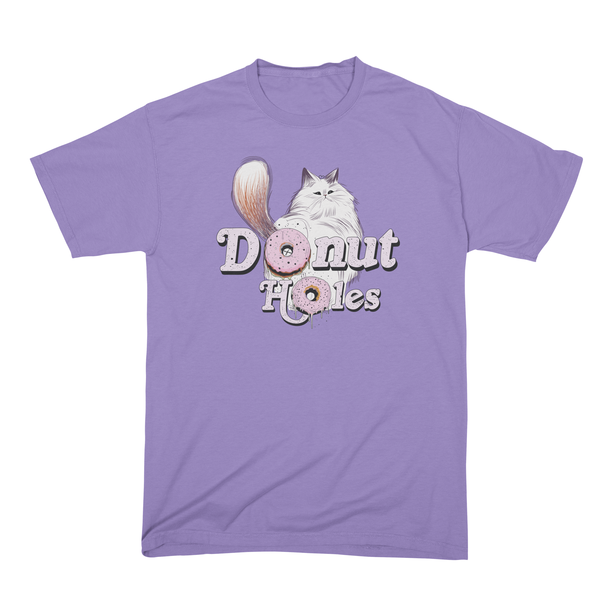 Donut Holes Unofficial Fan Club Logo Comfort Colors T-Shirt