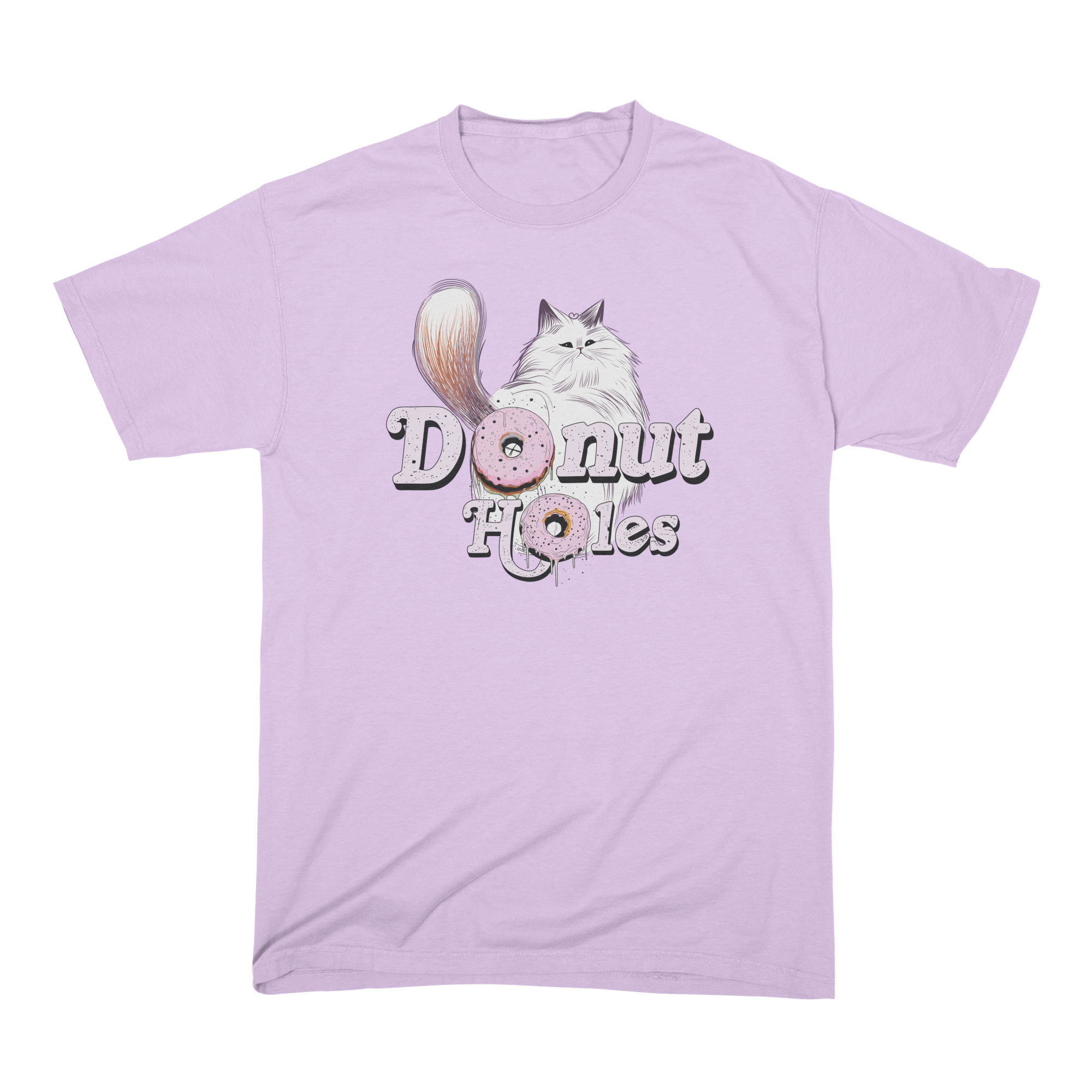 Donut Holes Unofficial Fan Club Logo Comfort Colors T-Shirt